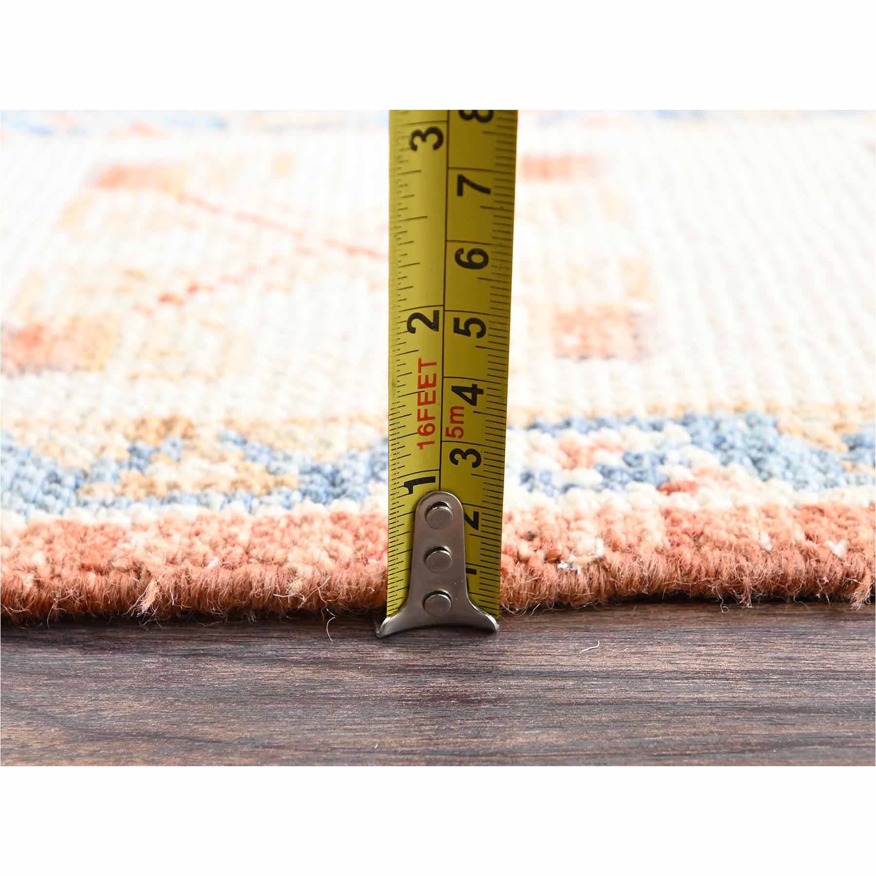 Oushak-And-Peshawar-Hand-Knotted-Rug-13575