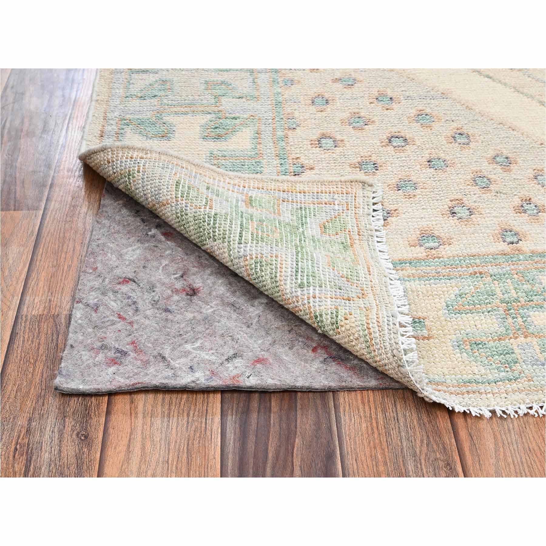 Oushak-And-Peshawar-Hand-Knotted-Rug-13580