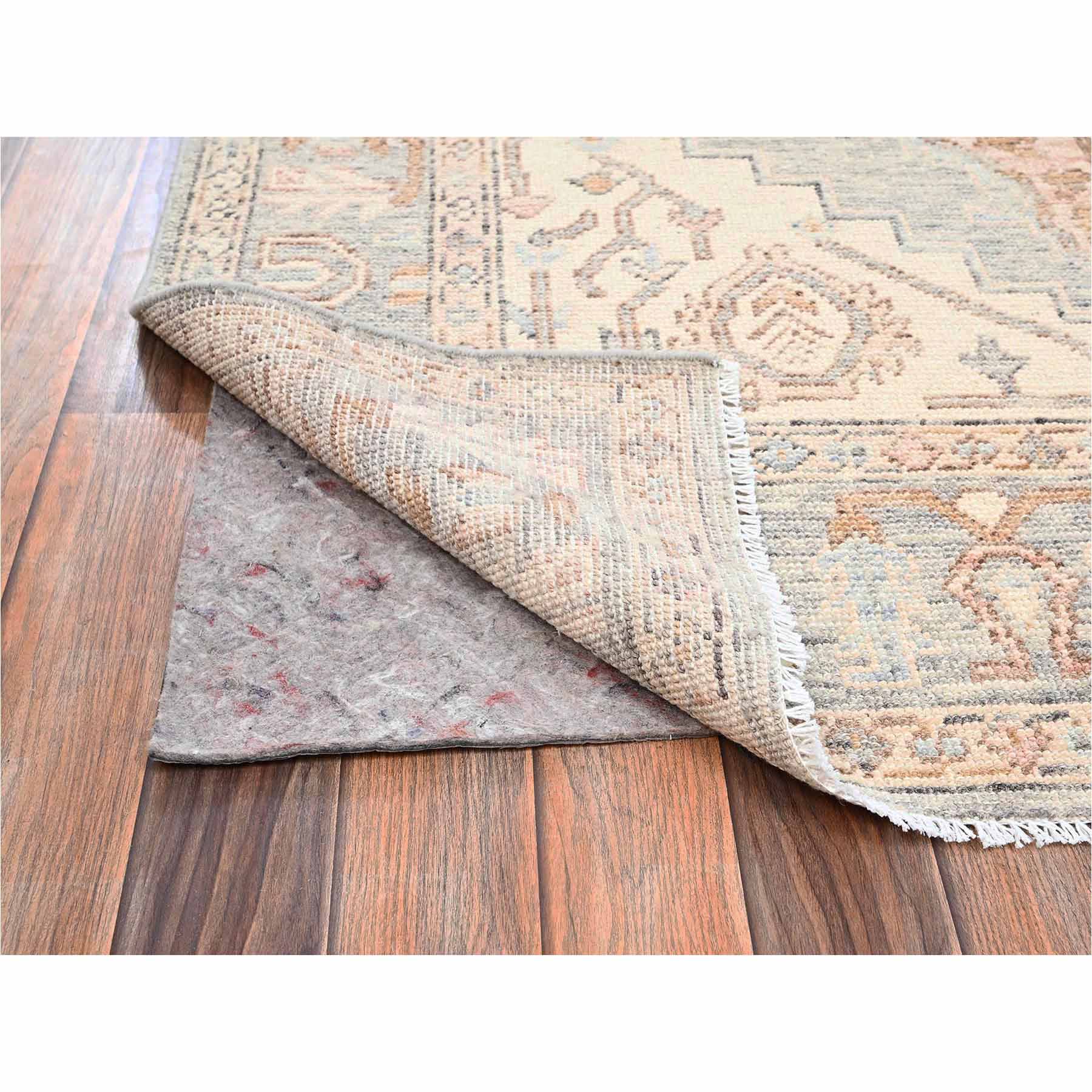 Oushak-And-Peshawar-Hand-Knotted-Rug-13585