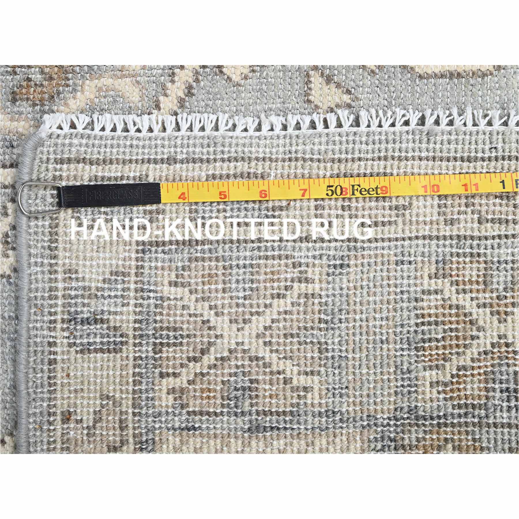 Oushak-And-Peshawar-Hand-Knotted-Rug-13590