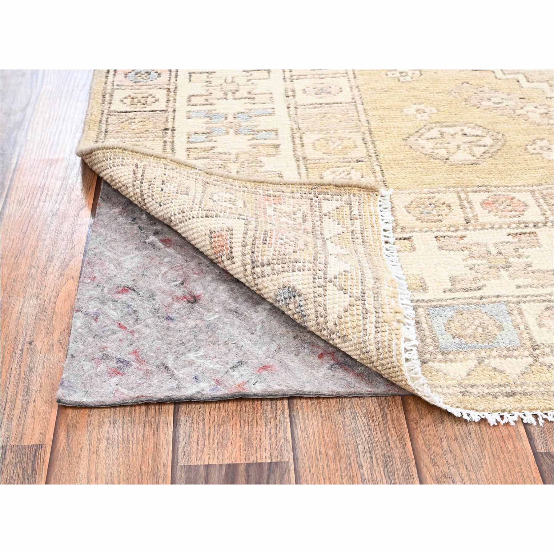 Oushak-And-Peshawar-Hand-Knotted-Rug-13595