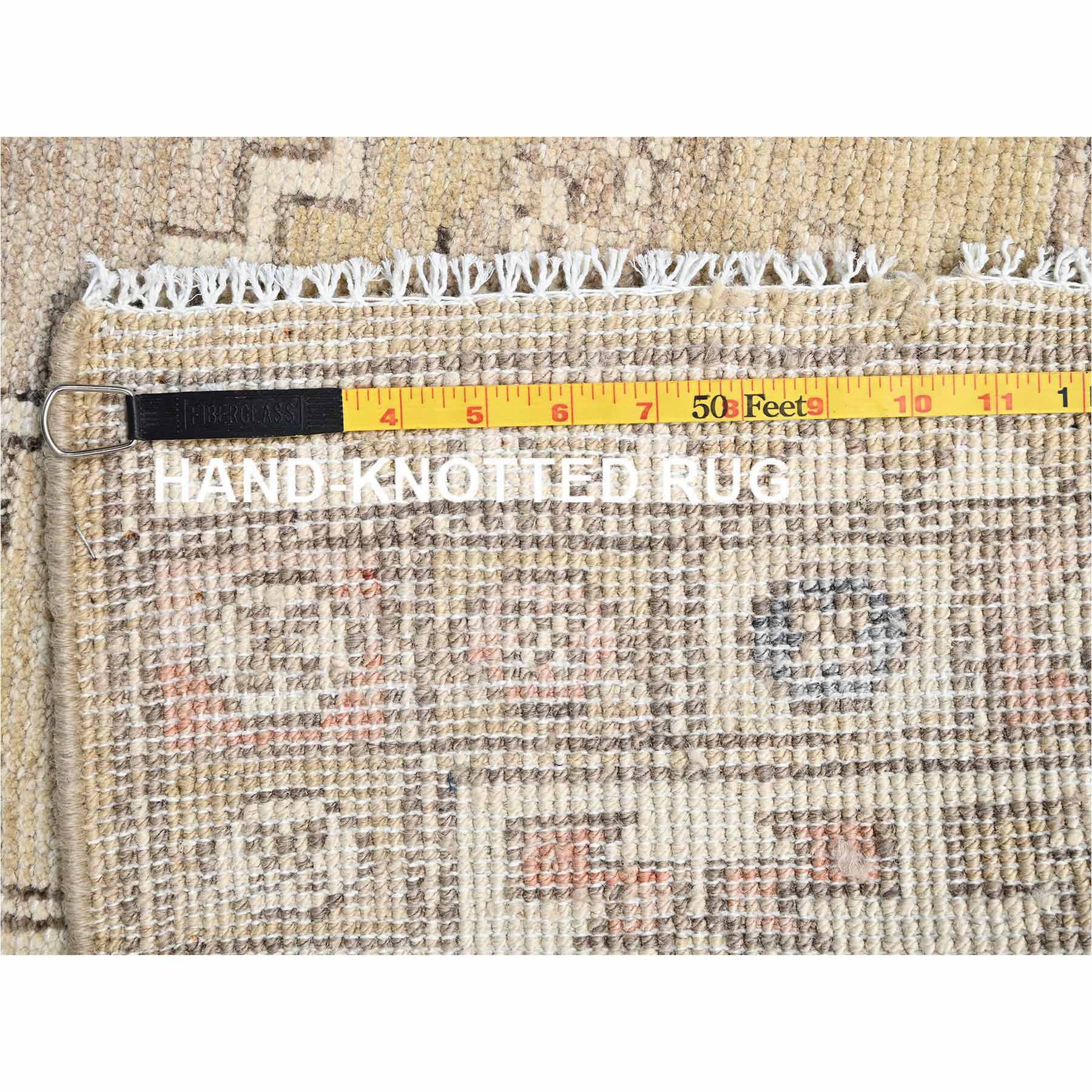 Oushak-And-Peshawar-Hand-Knotted-Rug-13595