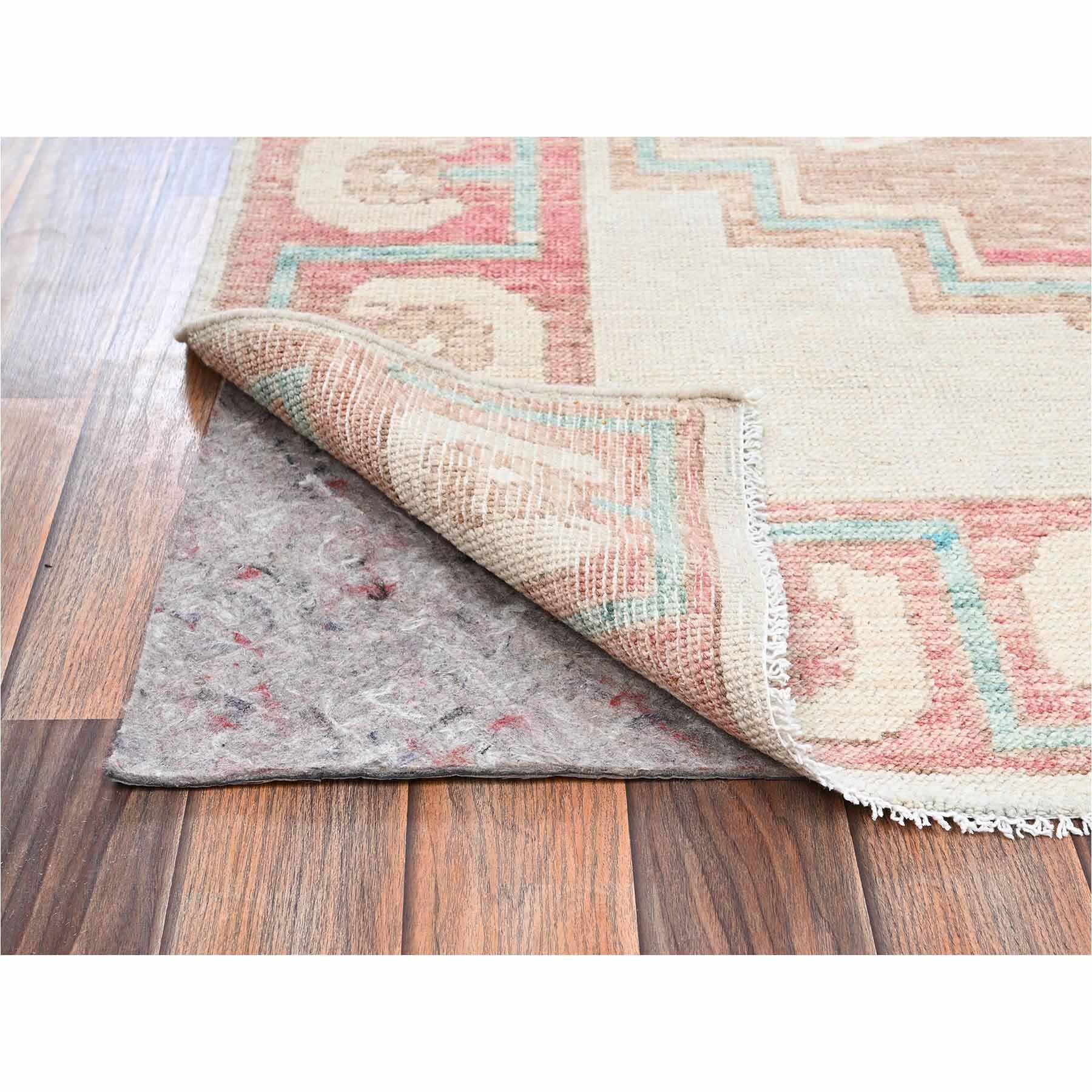 Oushak-And-Peshawar-Hand-Knotted-Rug-13605
