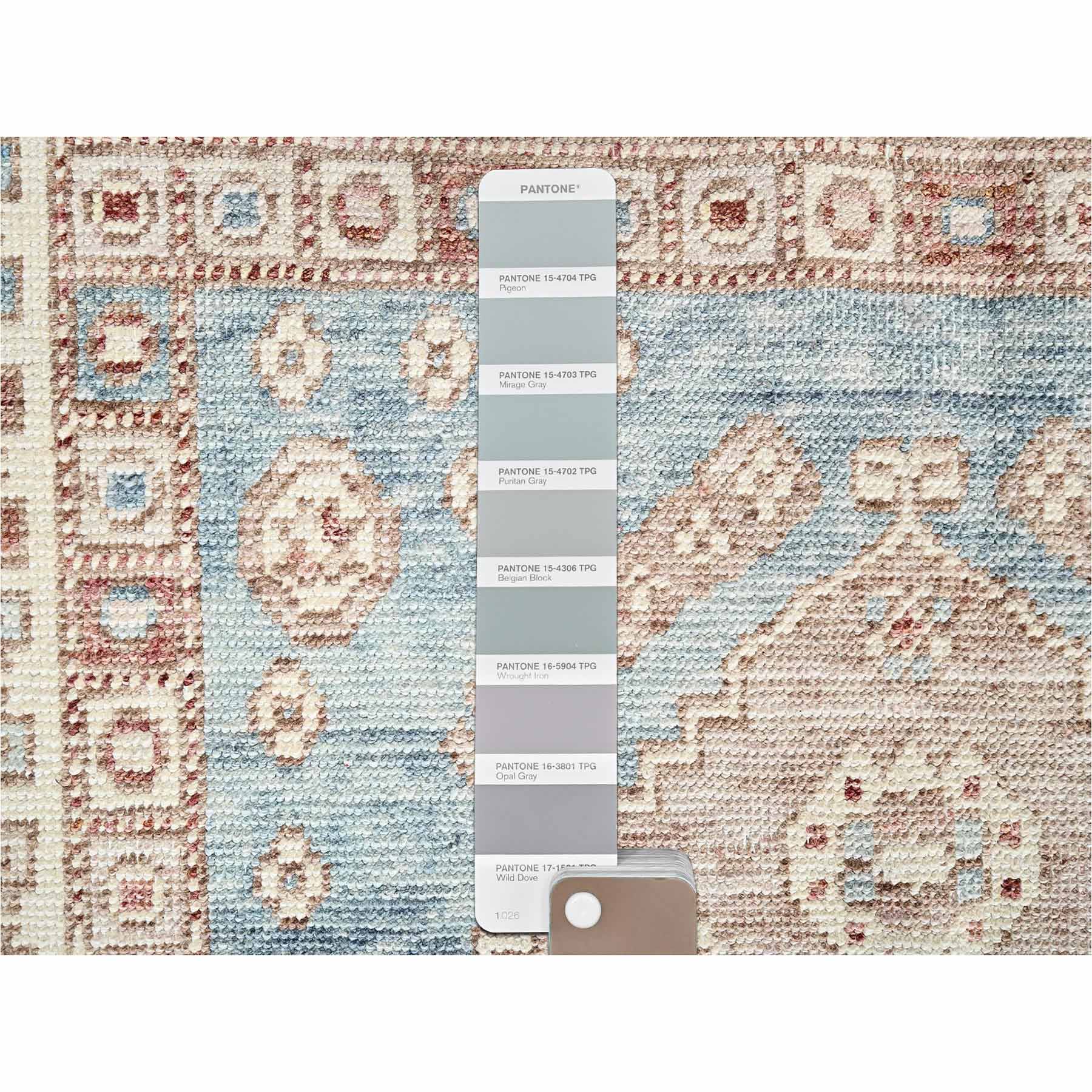 Oushak-And-Peshawar-Hand-Knotted-Rug-13630