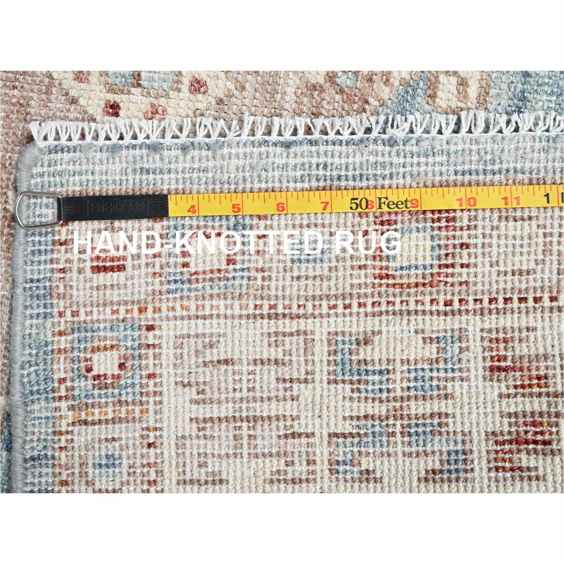 Oushak-And-Peshawar-Hand-Knotted-Rug-13630