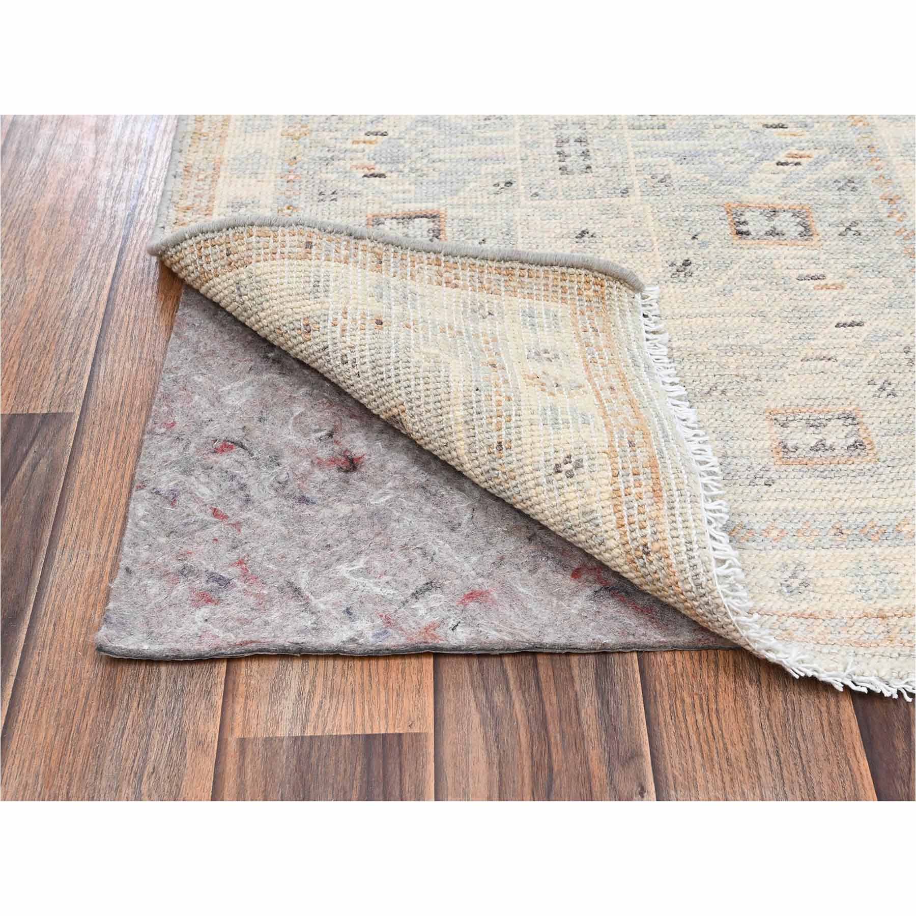 Oushak-And-Peshawar-Hand-Knotted-Rug-13645