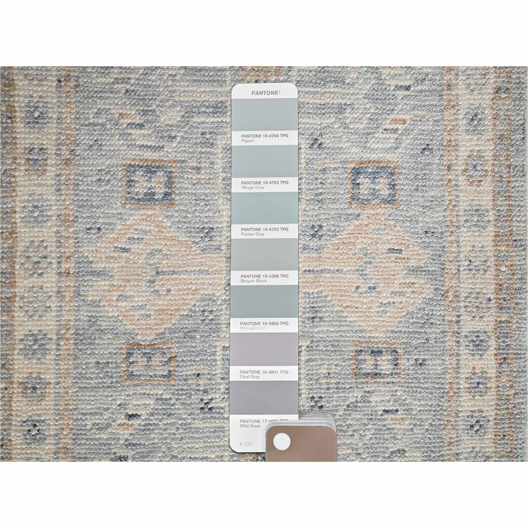 Oushak-And-Peshawar-Hand-Knotted-Rug-13660