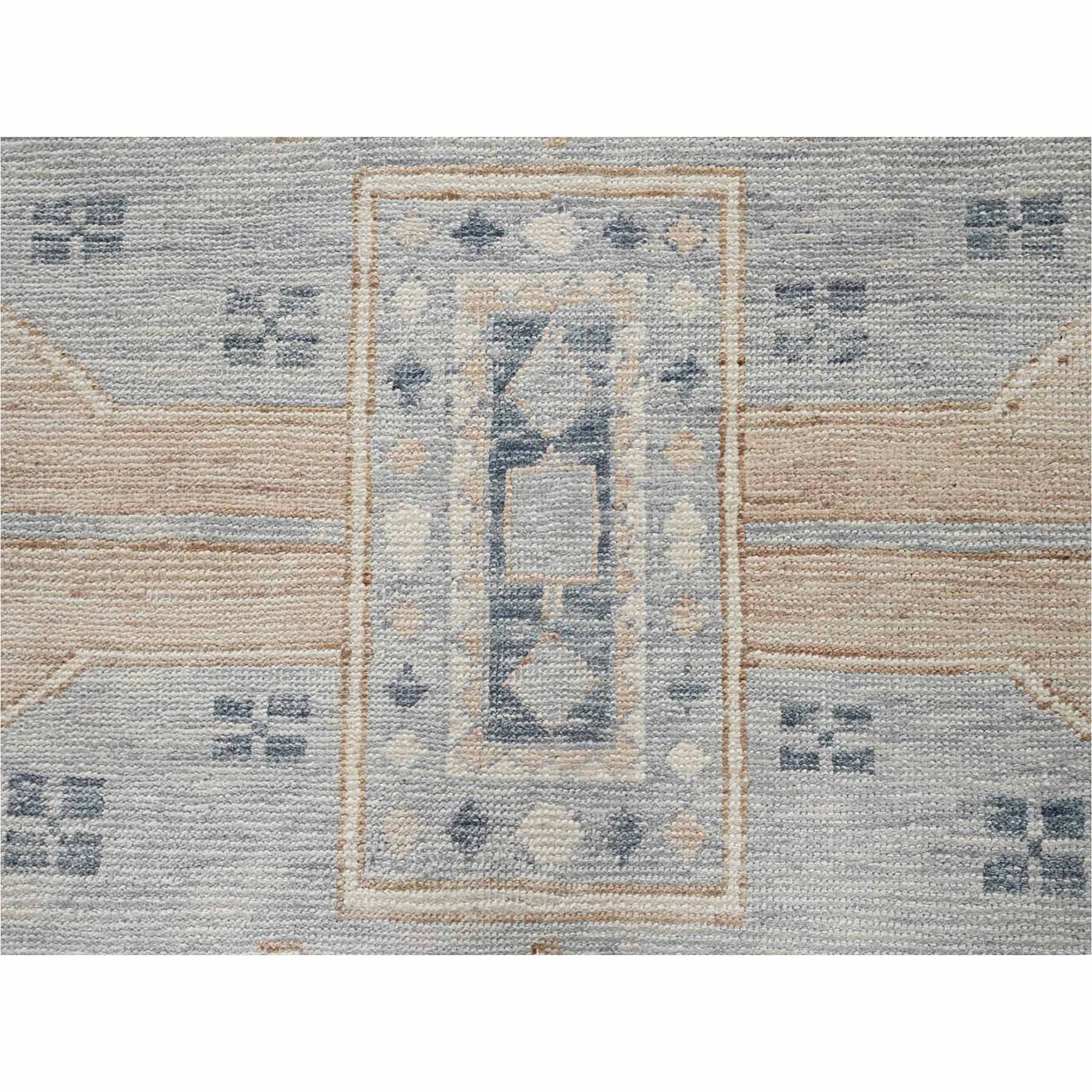 Misty Gray, Anatolian Village Design, Turkish Knot, Hand Knotted, Zero ...