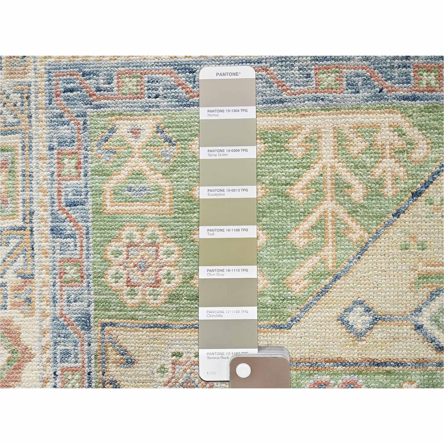 Oushak-And-Peshawar-Hand-Knotted-Rug-13820