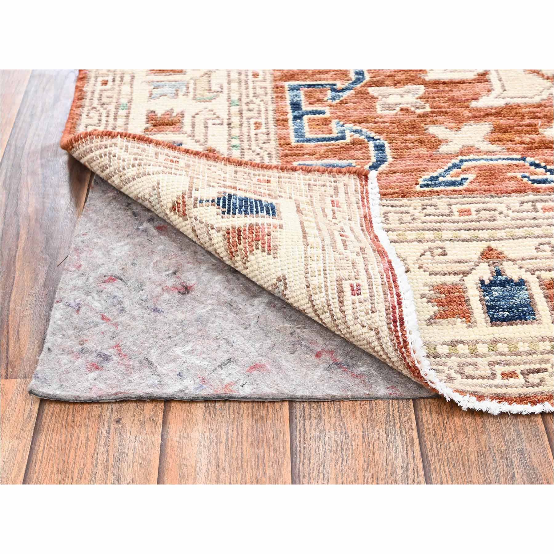 Oushak-And-Peshawar-Hand-Knotted-Rug-13830