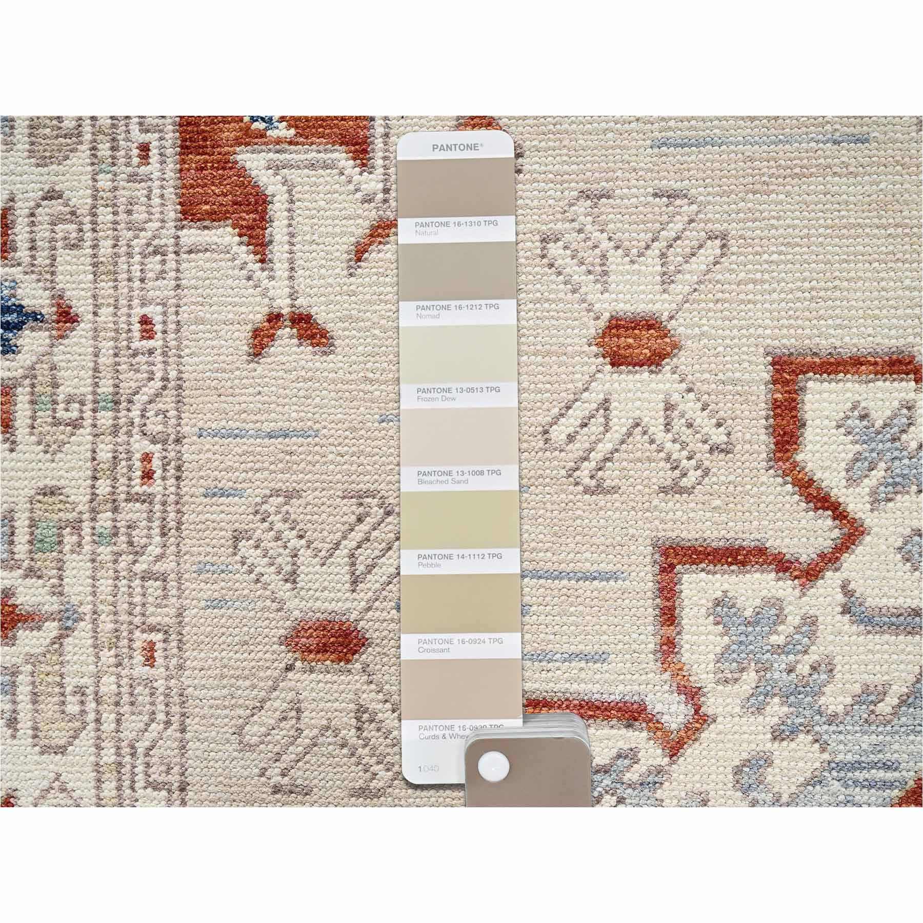 Oushak-And-Peshawar-Hand-Knotted-Rug-13830
