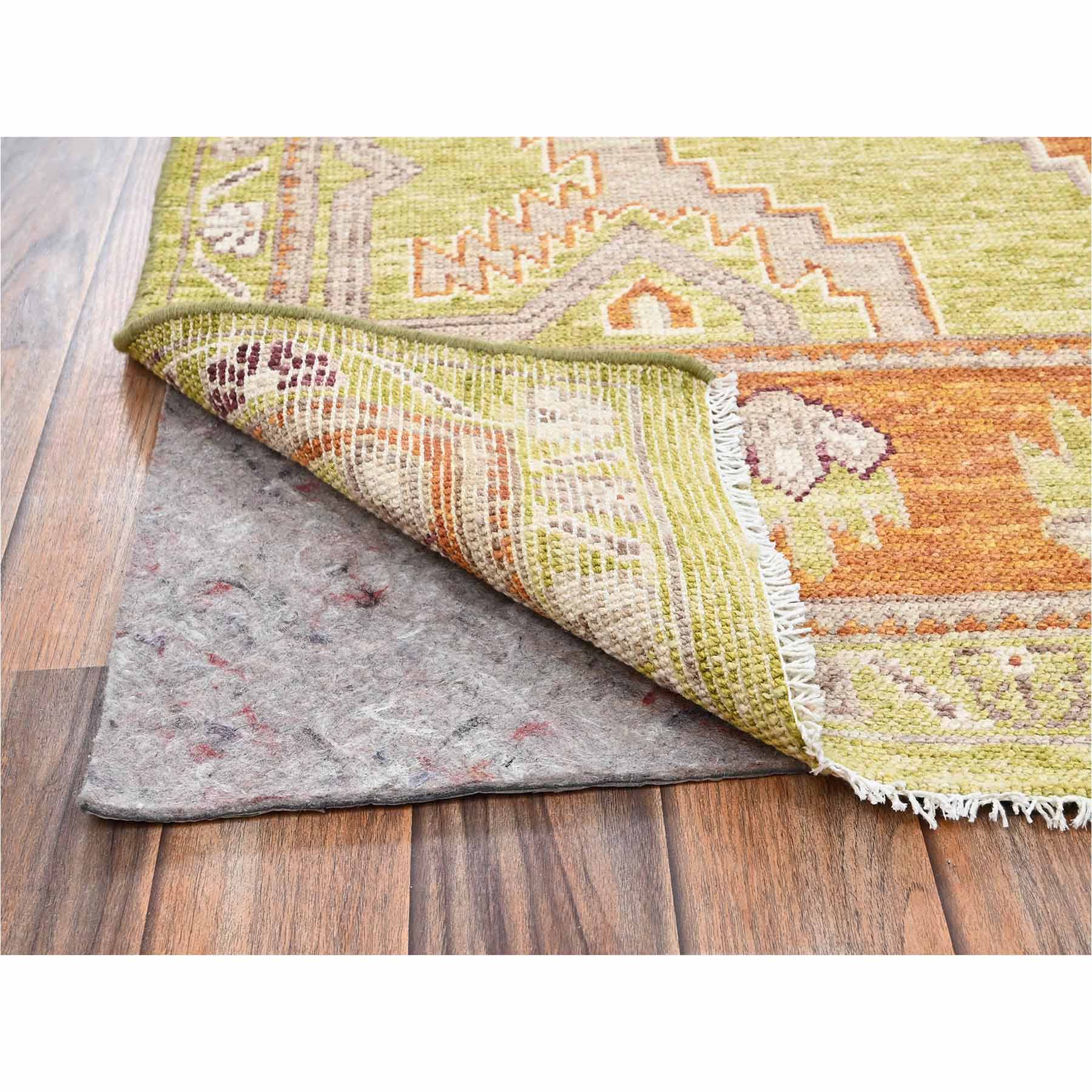 Oushak-And-Peshawar-Hand-Knotted-Rug-13835
