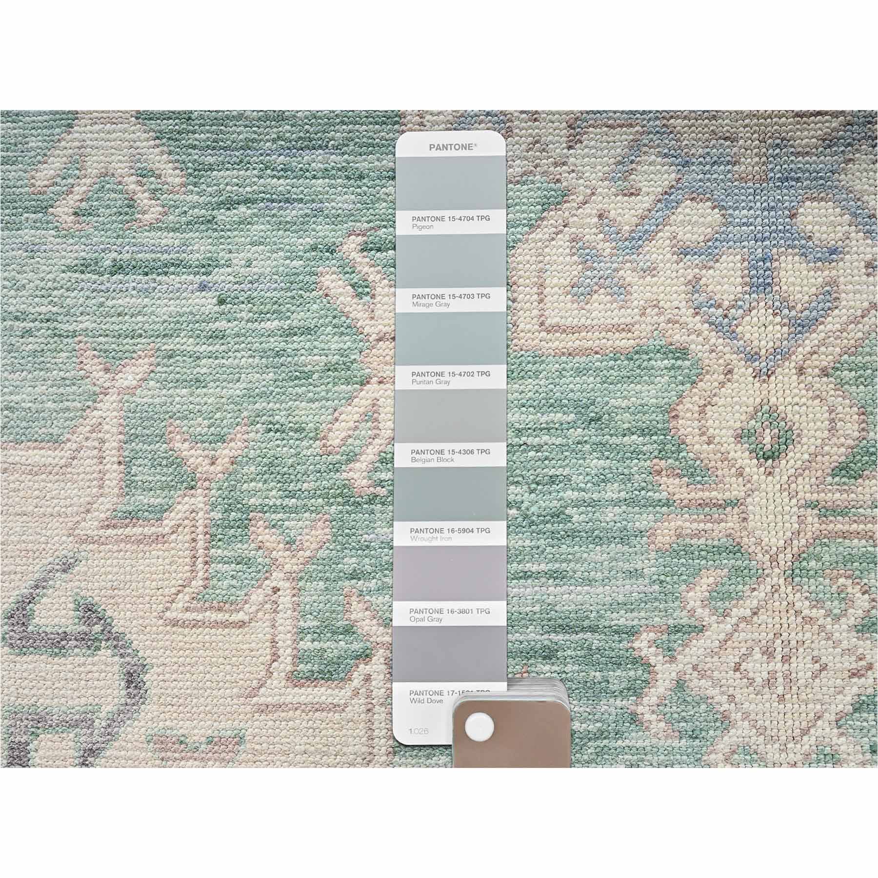 Oushak-And-Peshawar-Hand-Knotted-Rug-13855