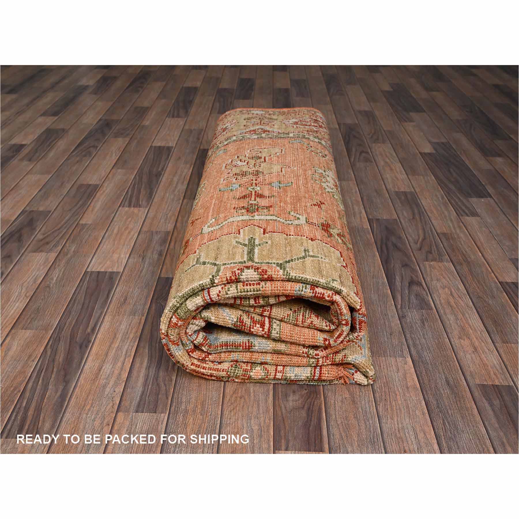 Oushak-And-Peshawar-Hand-Knotted-Rug-13880