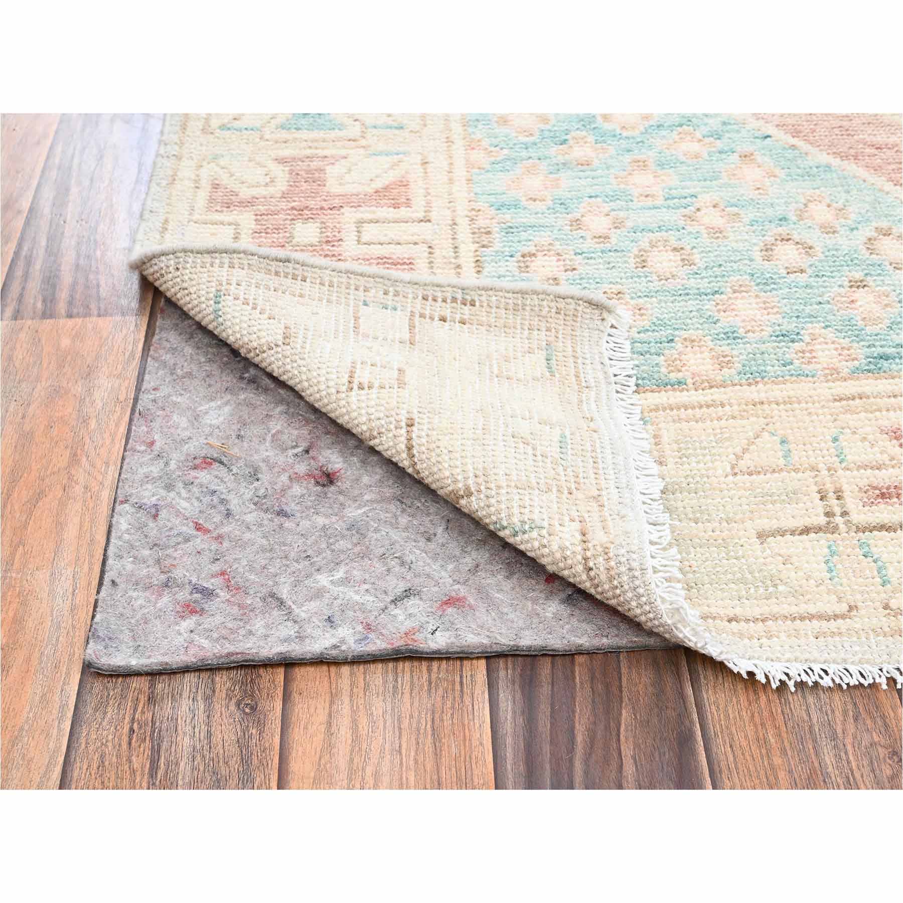 Oushak-And-Peshawar-Hand-Knotted-Rug-13925