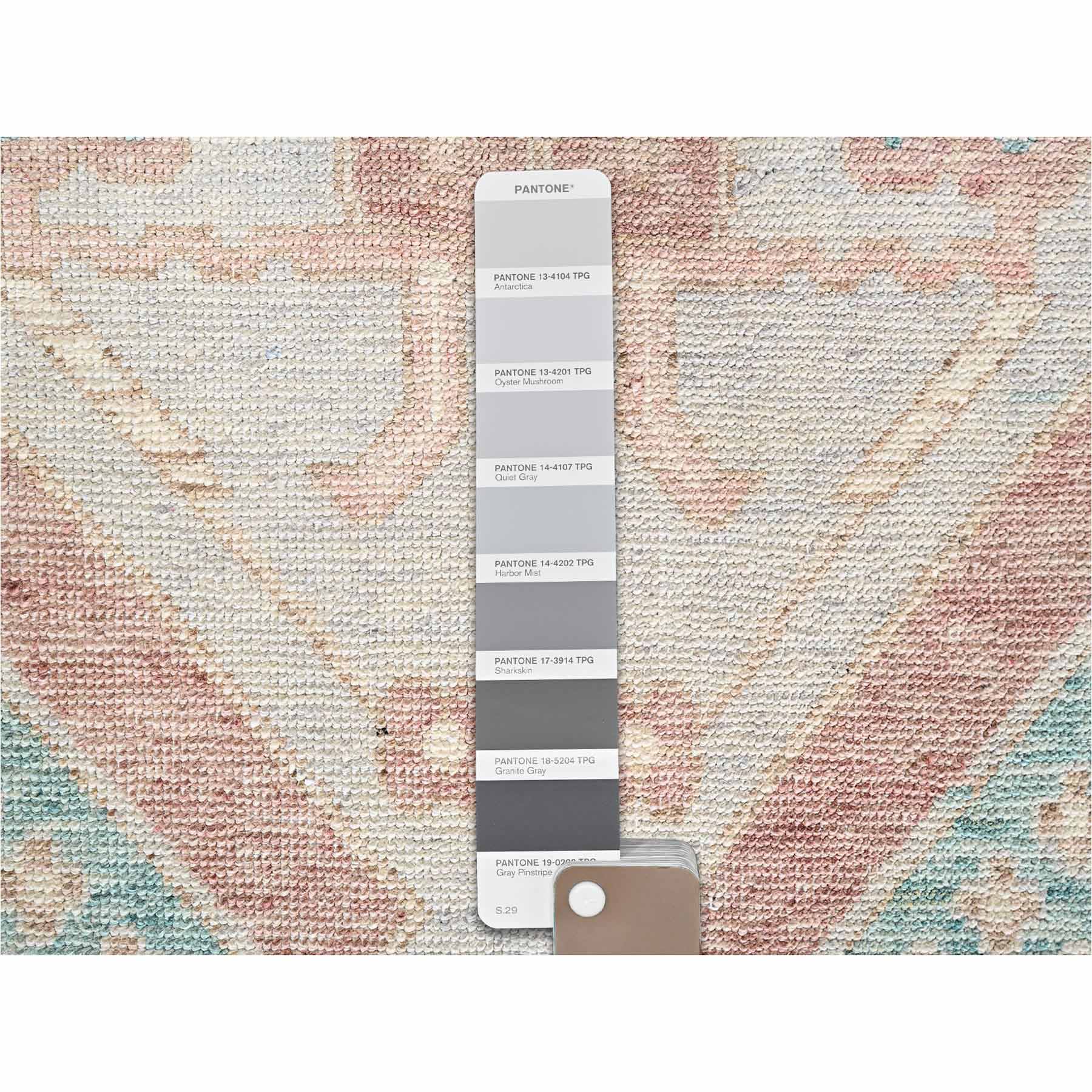 Oushak-And-Peshawar-Hand-Knotted-Rug-13925