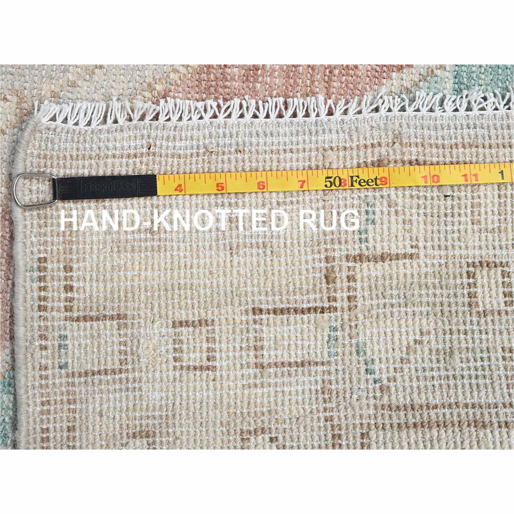 Oushak-And-Peshawar-Hand-Knotted-Rug-13925
