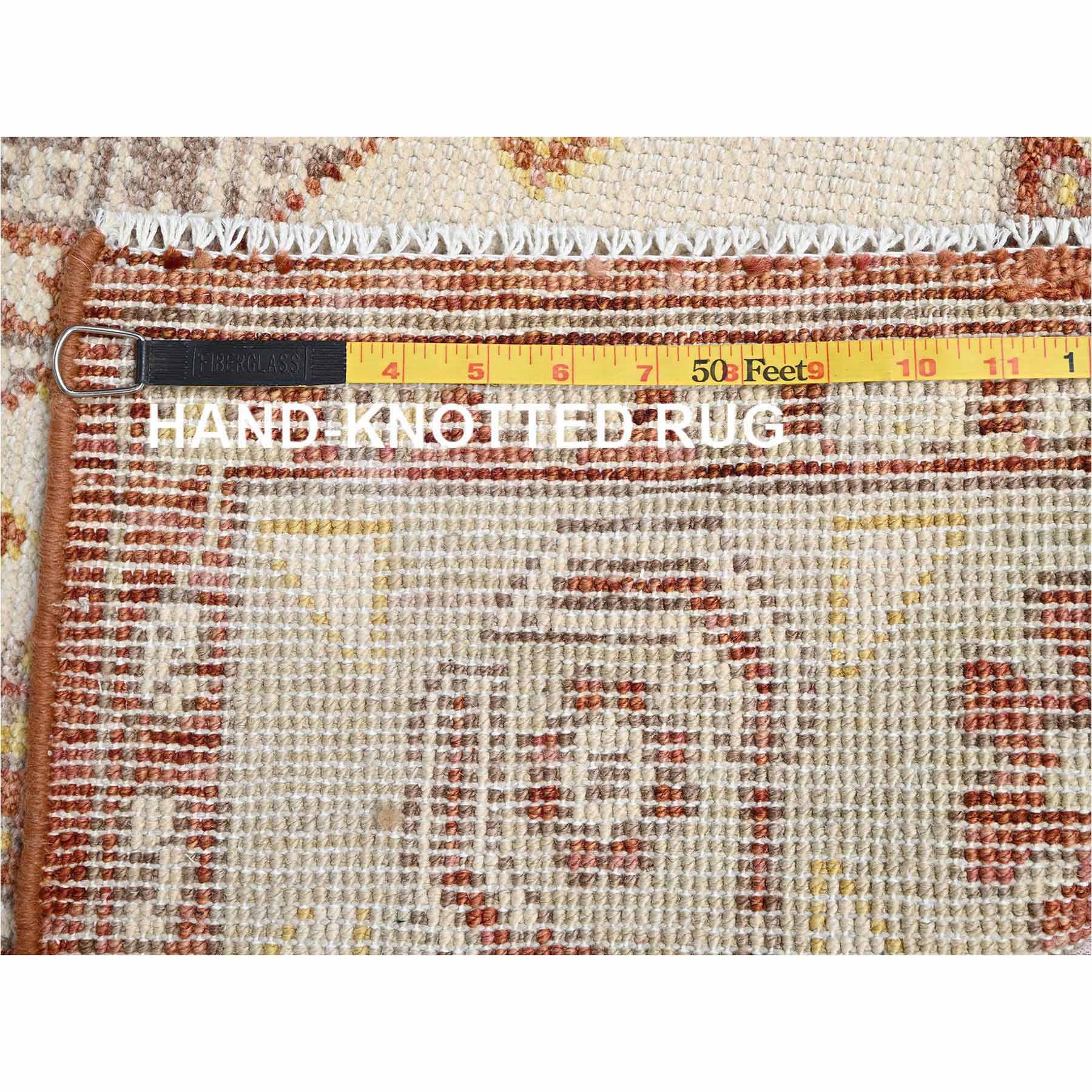 Oushak-And-Peshawar-Hand-Knotted-Rug-13930