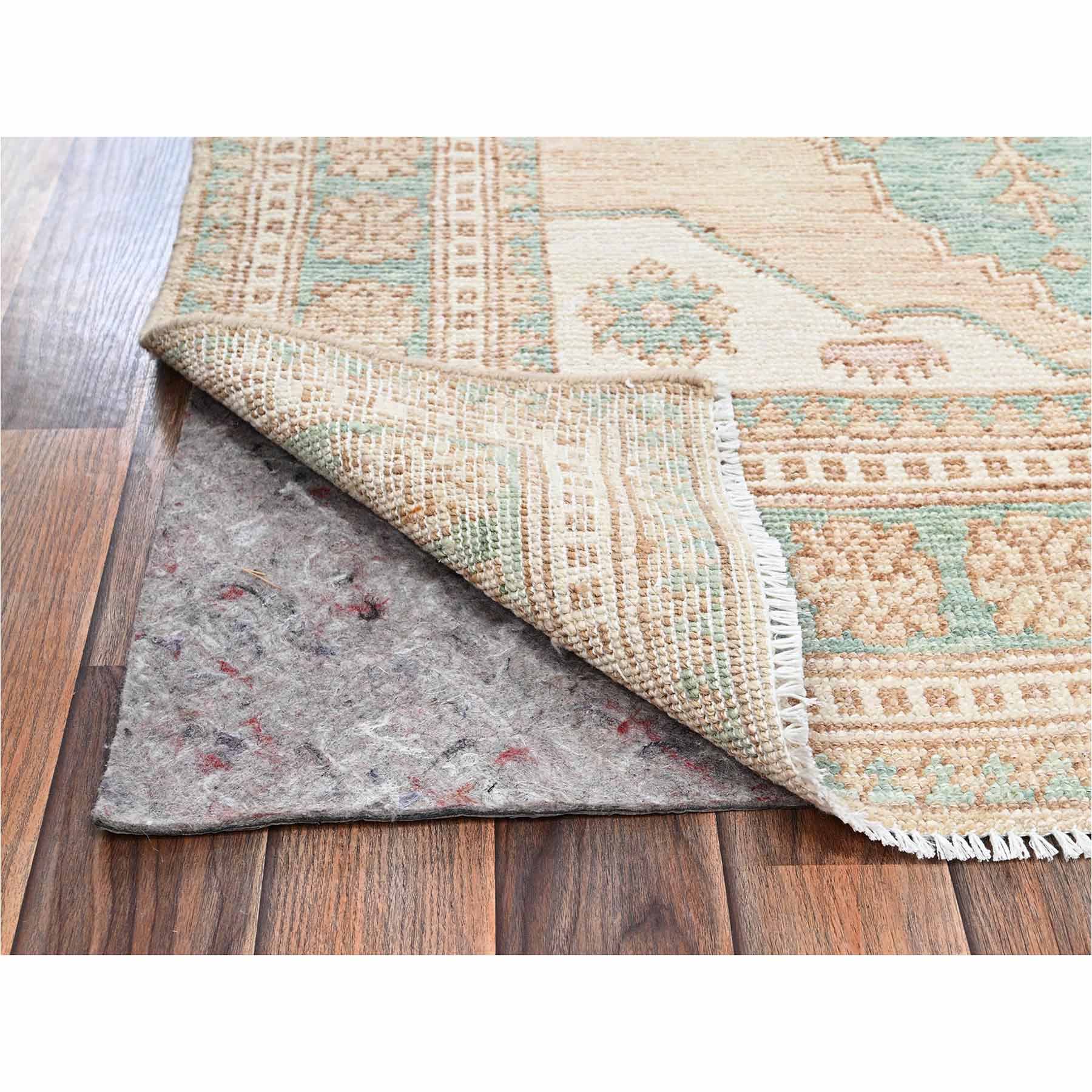Oushak-And-Peshawar-Hand-Knotted-Rug-13940