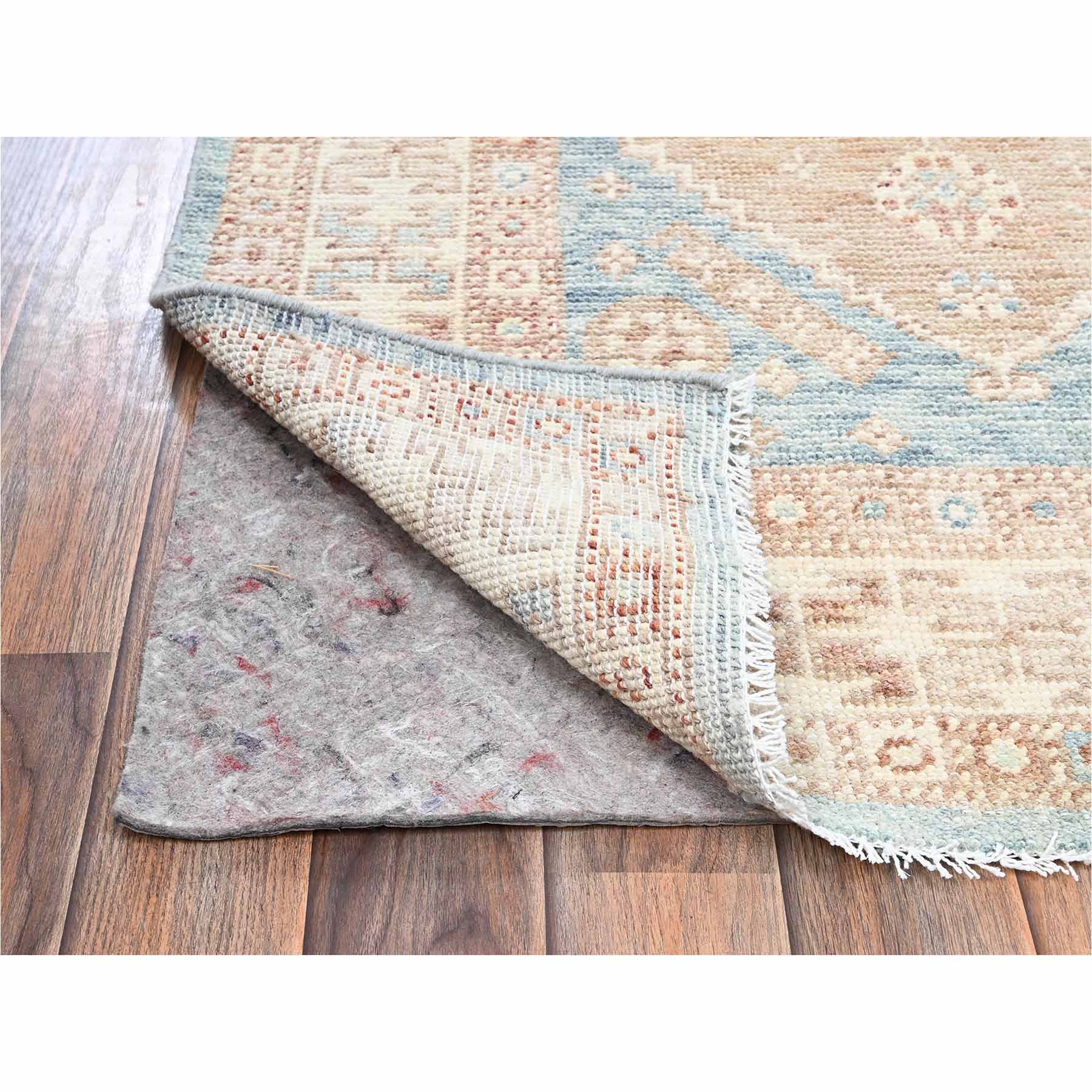 Oushak-And-Peshawar-Hand-Knotted-Rug-13945