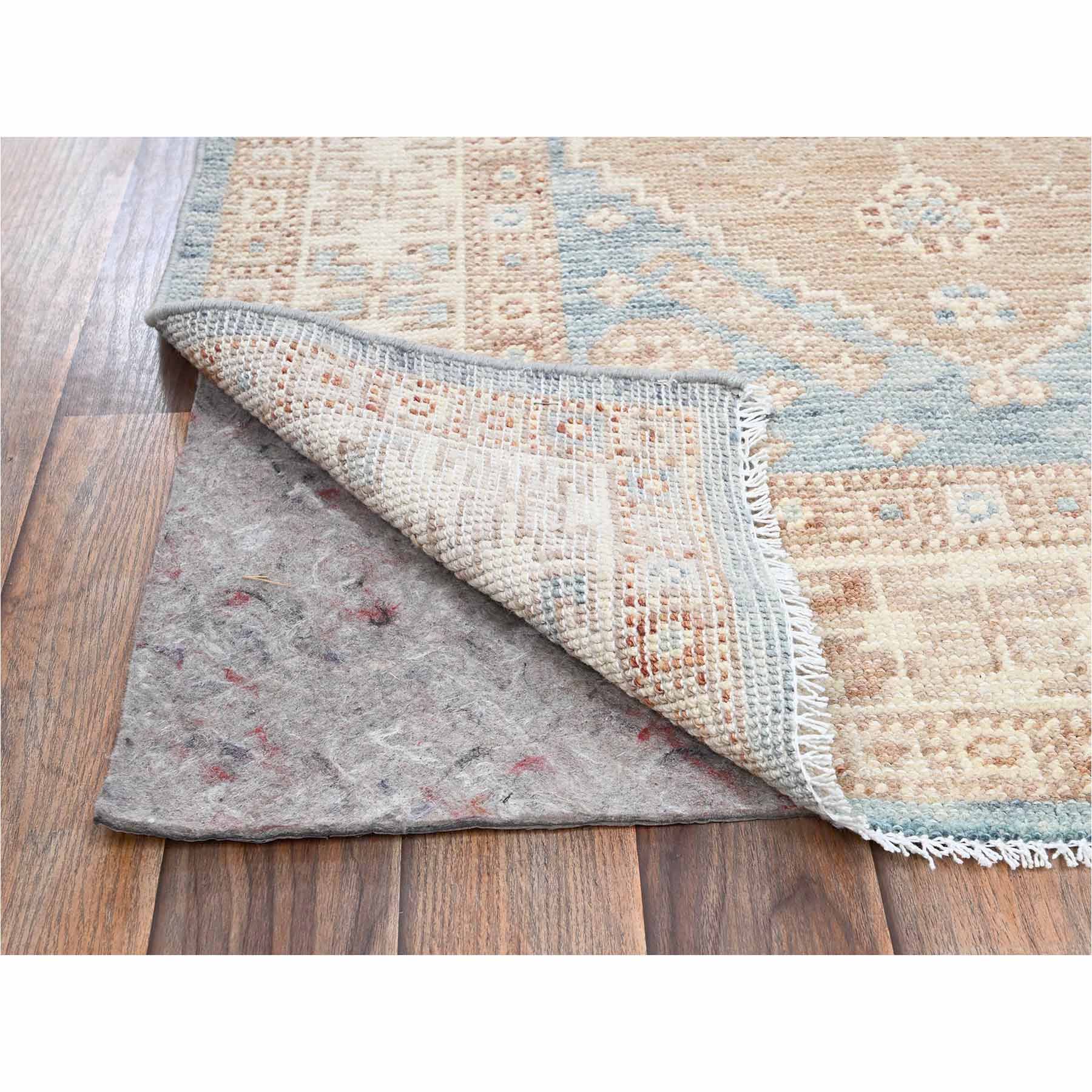 Oushak-And-Peshawar-Hand-Knotted-Rug-13950