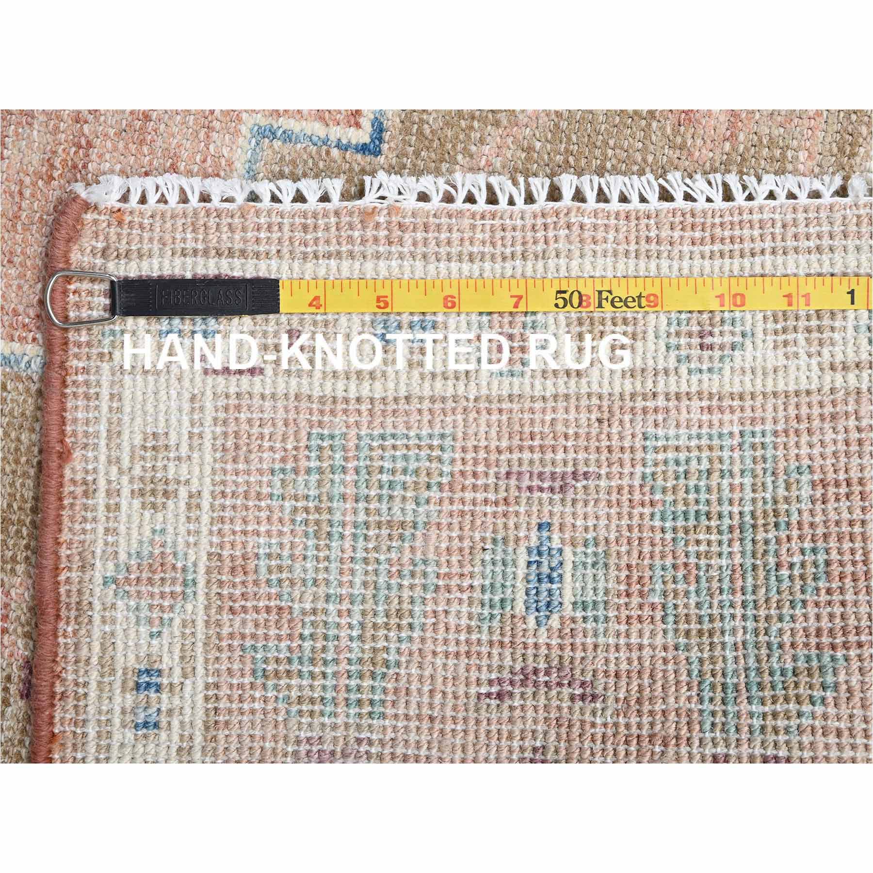 Oushak-And-Peshawar-Hand-Knotted-Rug-13965