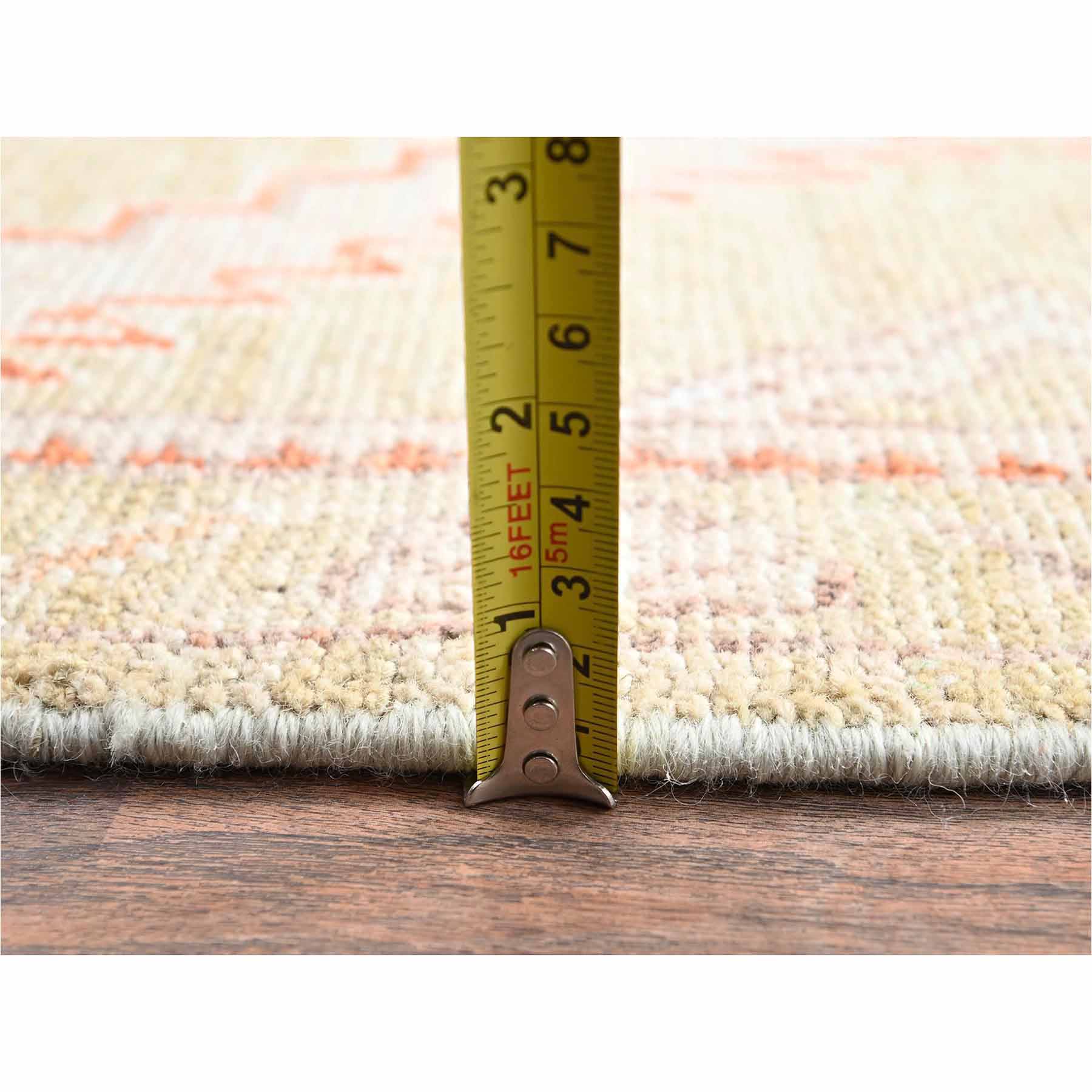 Oushak-And-Peshawar-Hand-Knotted-Rug-13980