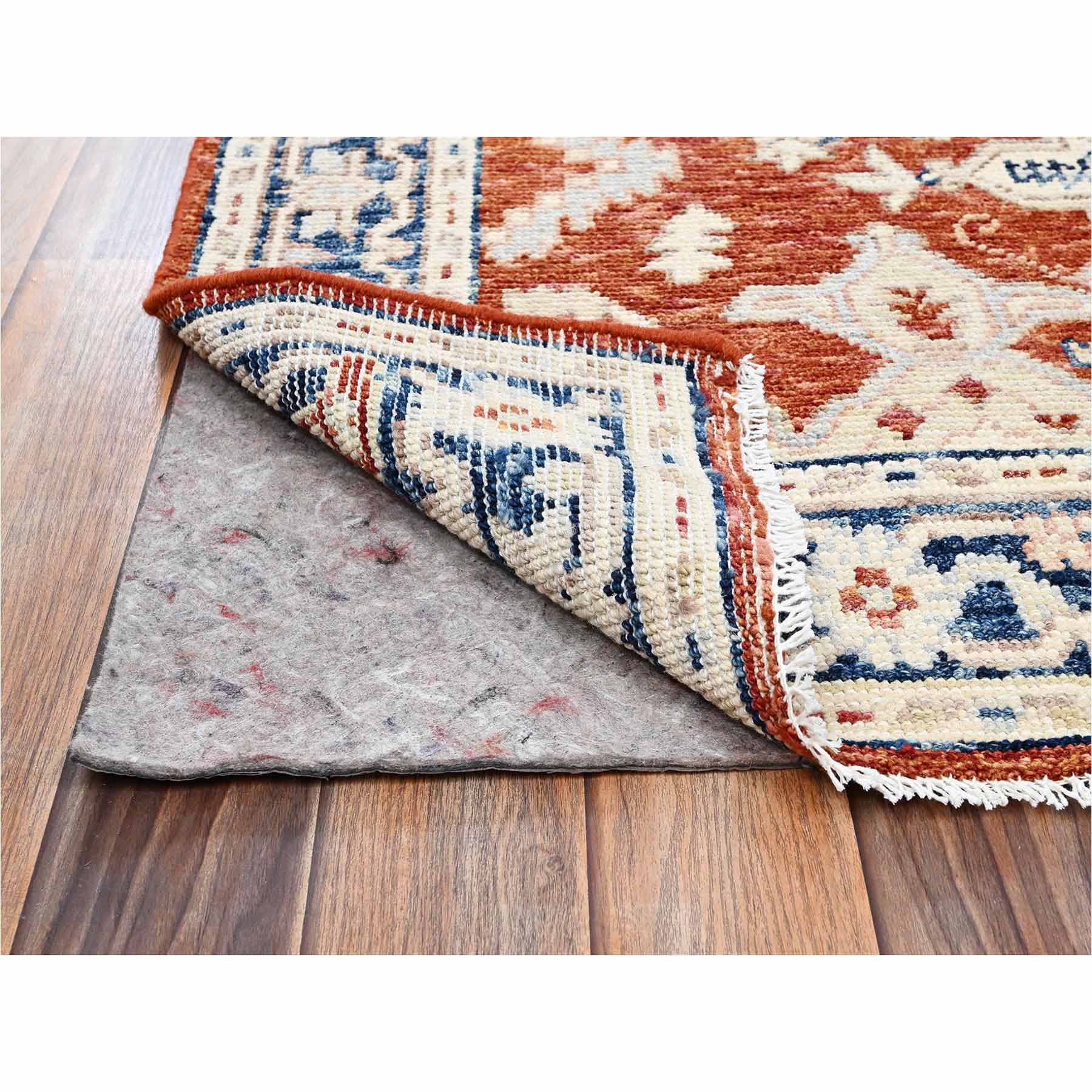 Oushak-And-Peshawar-Hand-Knotted-Rug-13985