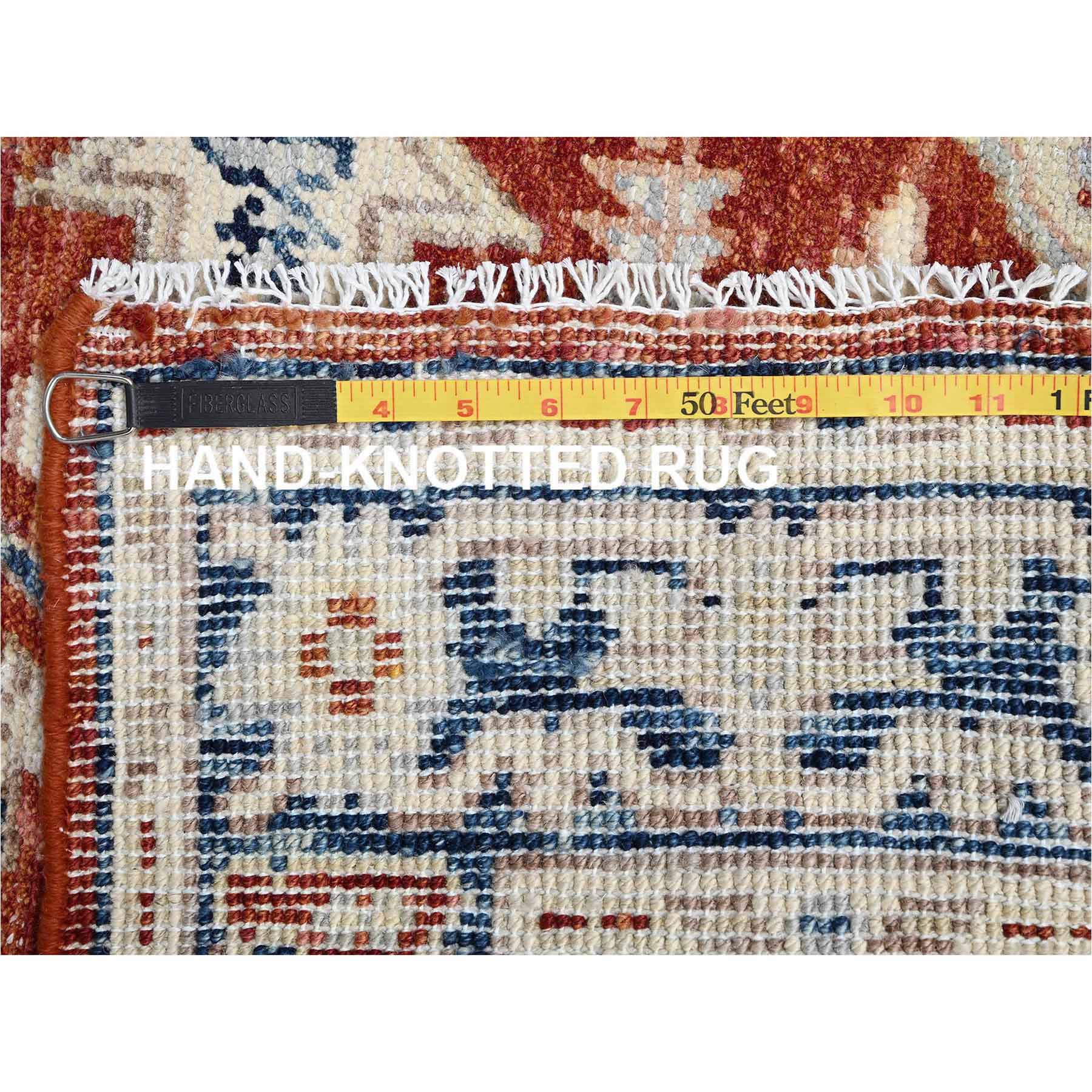 Oushak-And-Peshawar-Hand-Knotted-Rug-13985