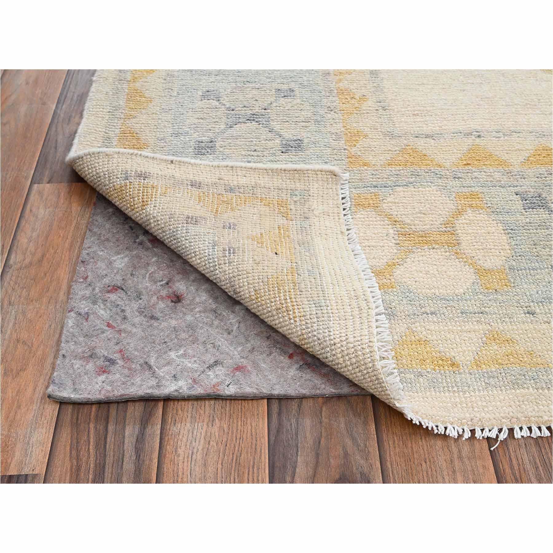 Oushak-And-Peshawar-Hand-Knotted-Rug-14030