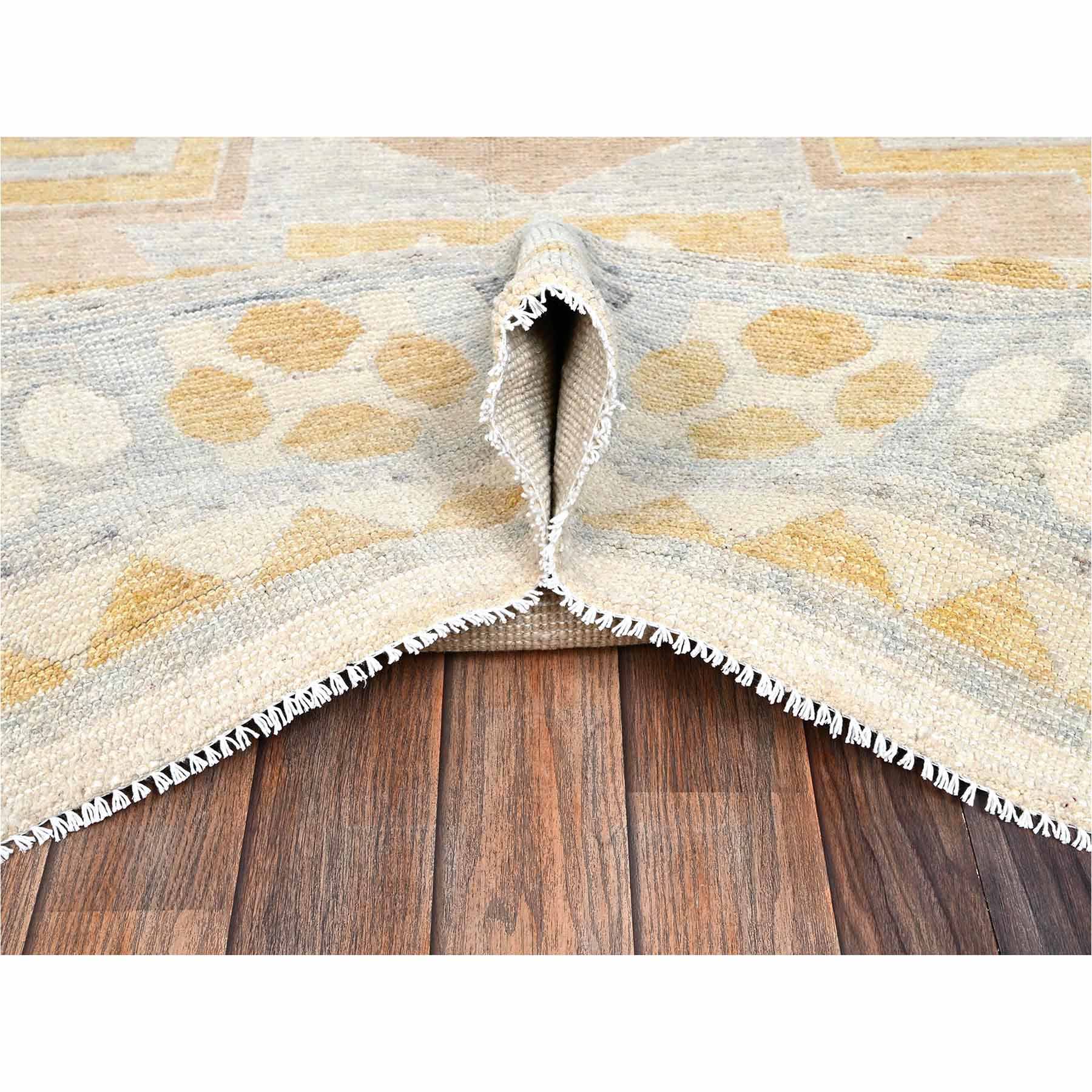 Oushak-And-Peshawar-Hand-Knotted-Rug-14030