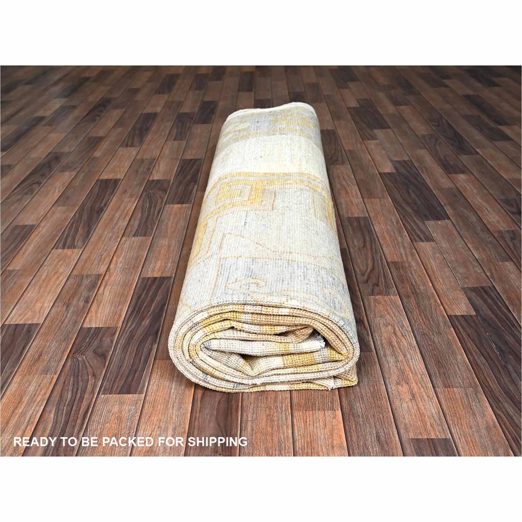 Oushak-And-Peshawar-Hand-Knotted-Rug-14030