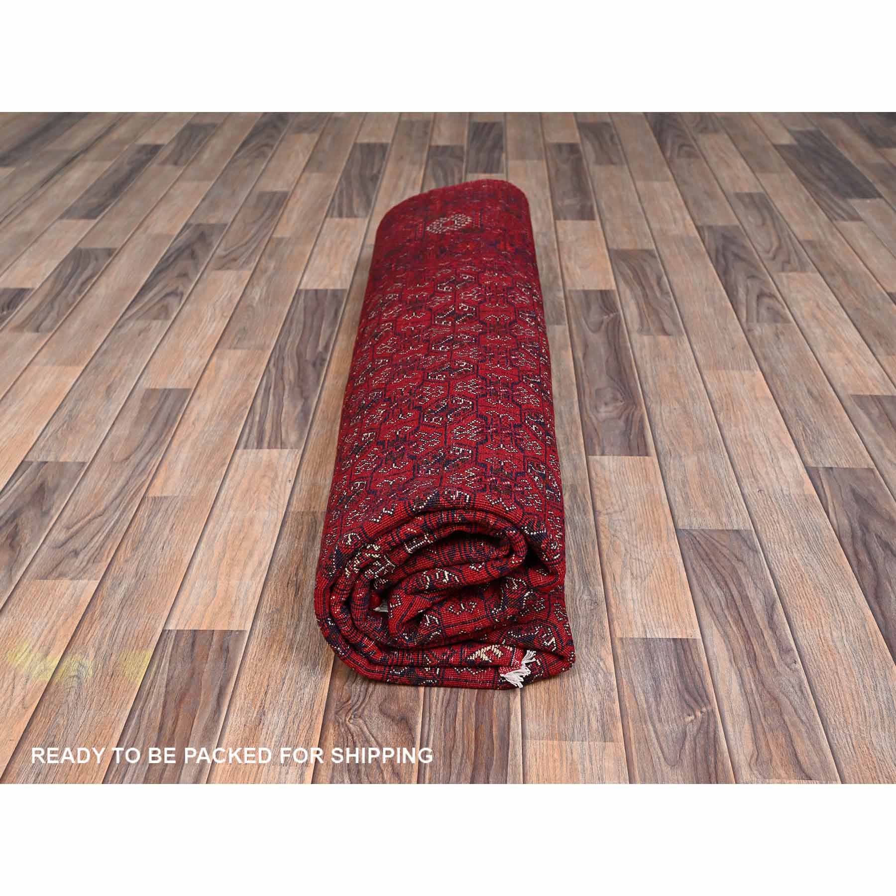 Tribal-Geometric-Hand-Knotted-Rug-12505