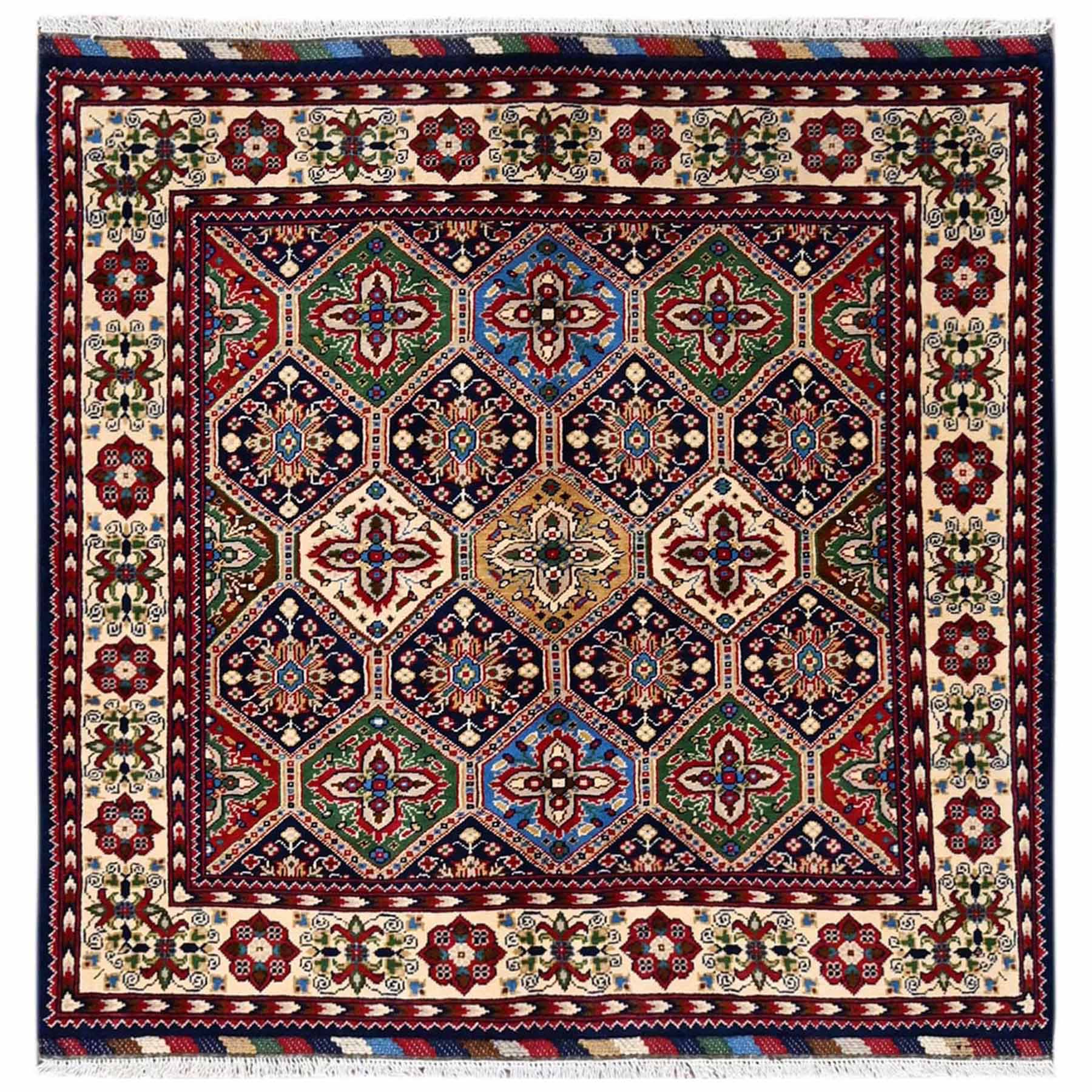 Tribal-Geometric-Hand-Knotted-Rug-12515