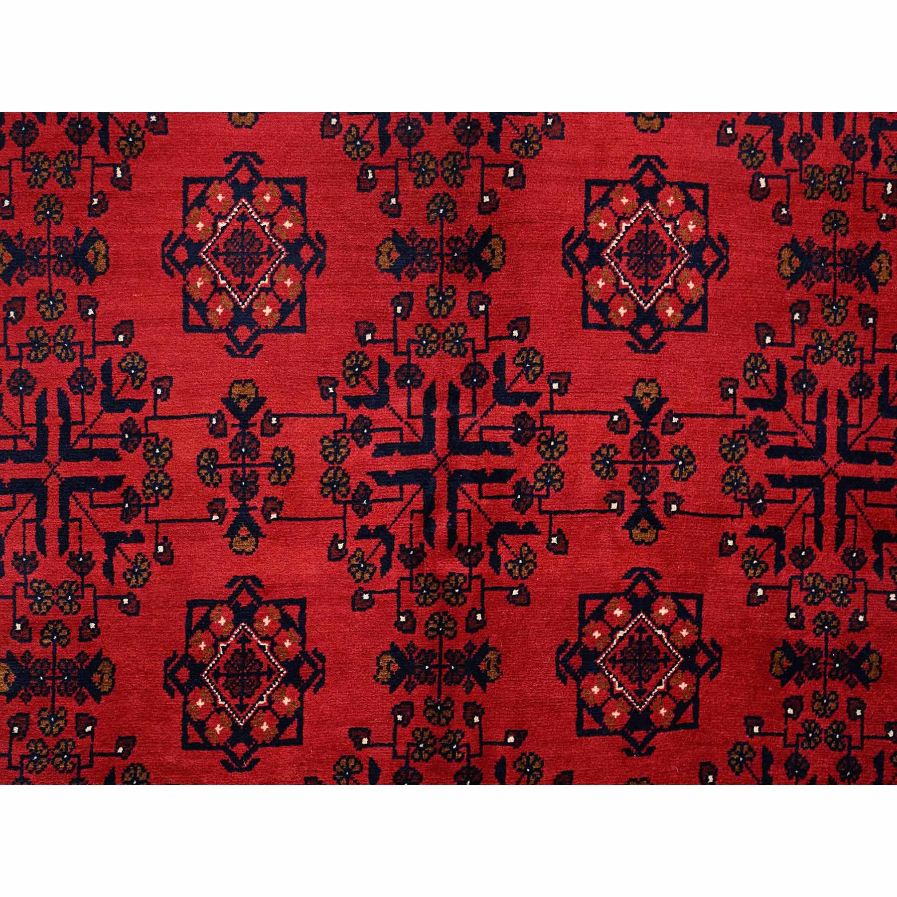 Tribal-Geometric-Hand-Knotted-Rug-12520