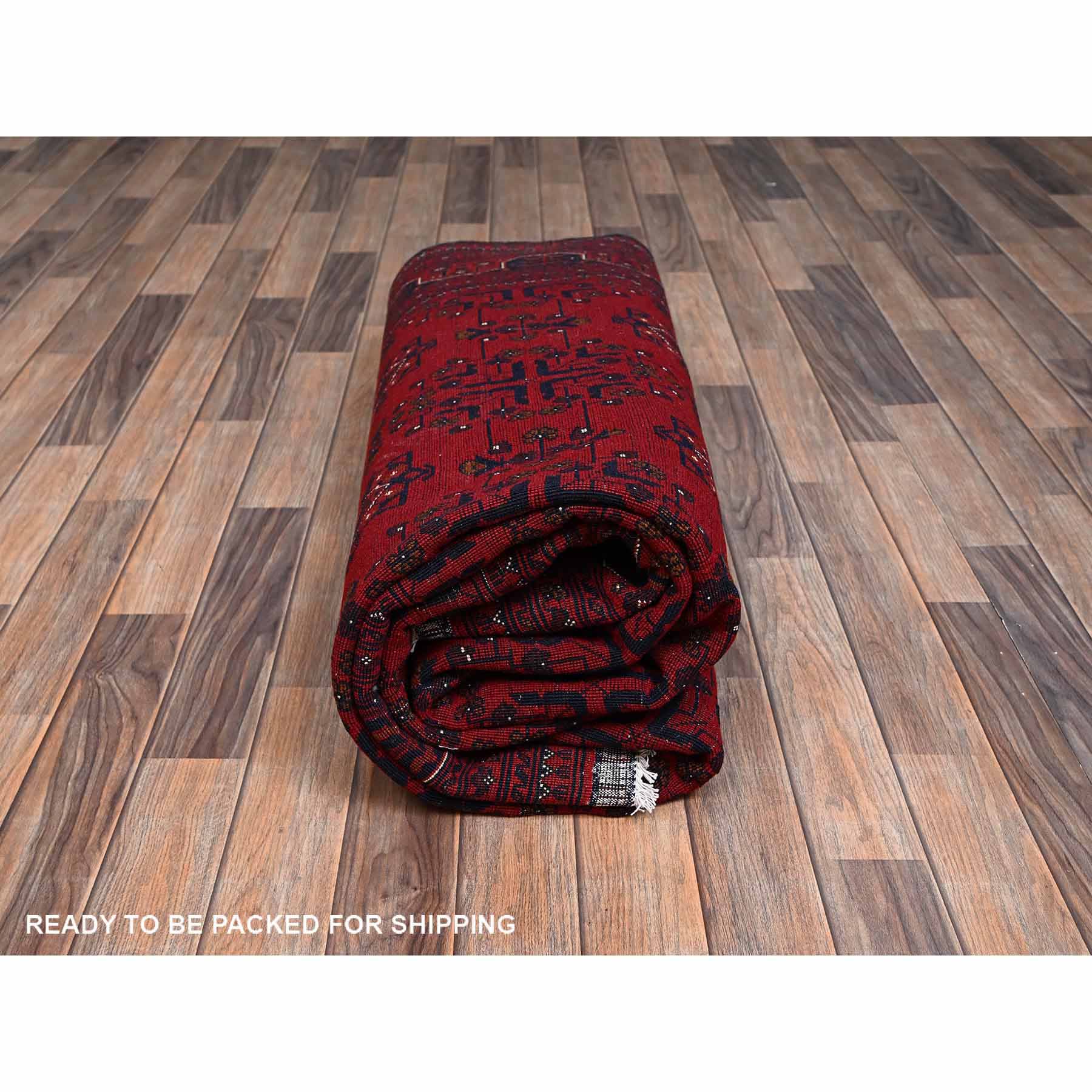 Tribal-Geometric-Hand-Knotted-Rug-12520