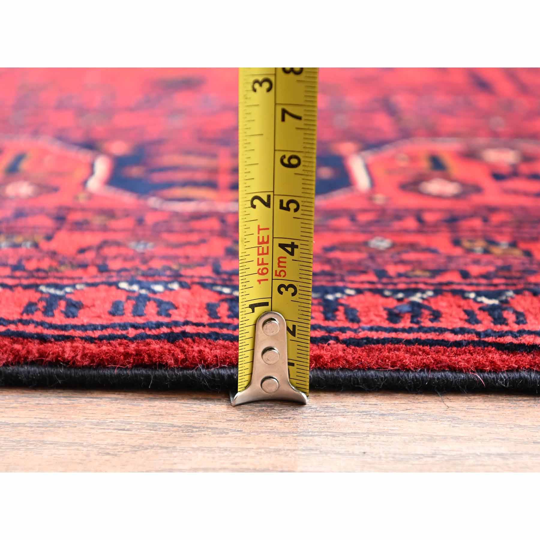 Tribal-Geometric-Hand-Knotted-Rug-12520