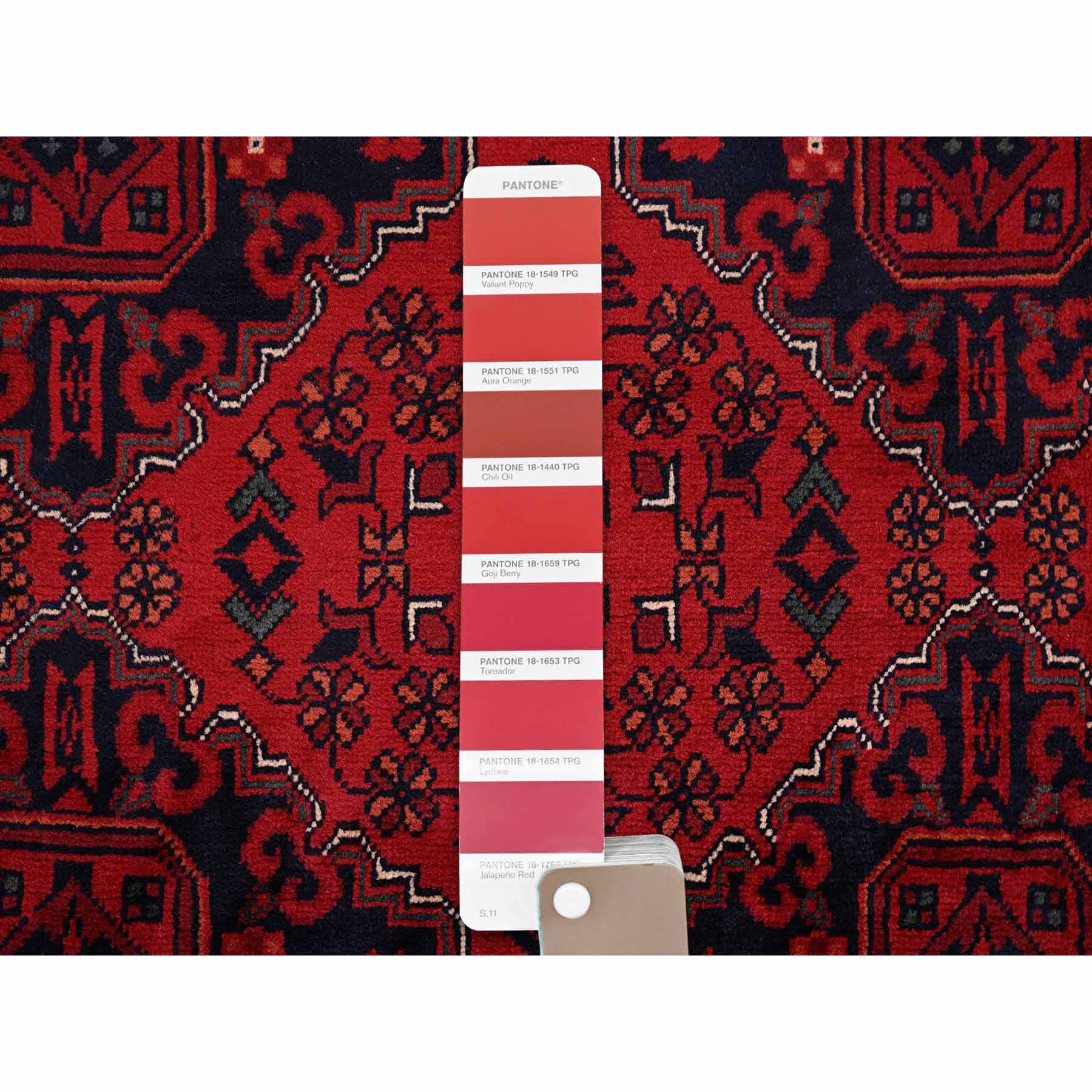Tribal-Geometric-Hand-Knotted-Rug-12525