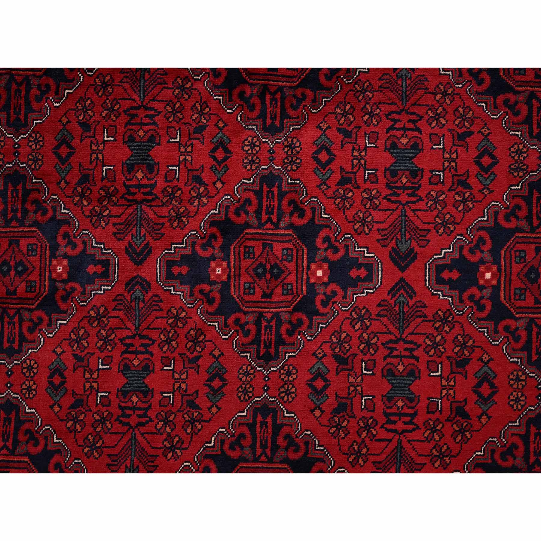 Tribal-Geometric-Hand-Knotted-Rug-12525