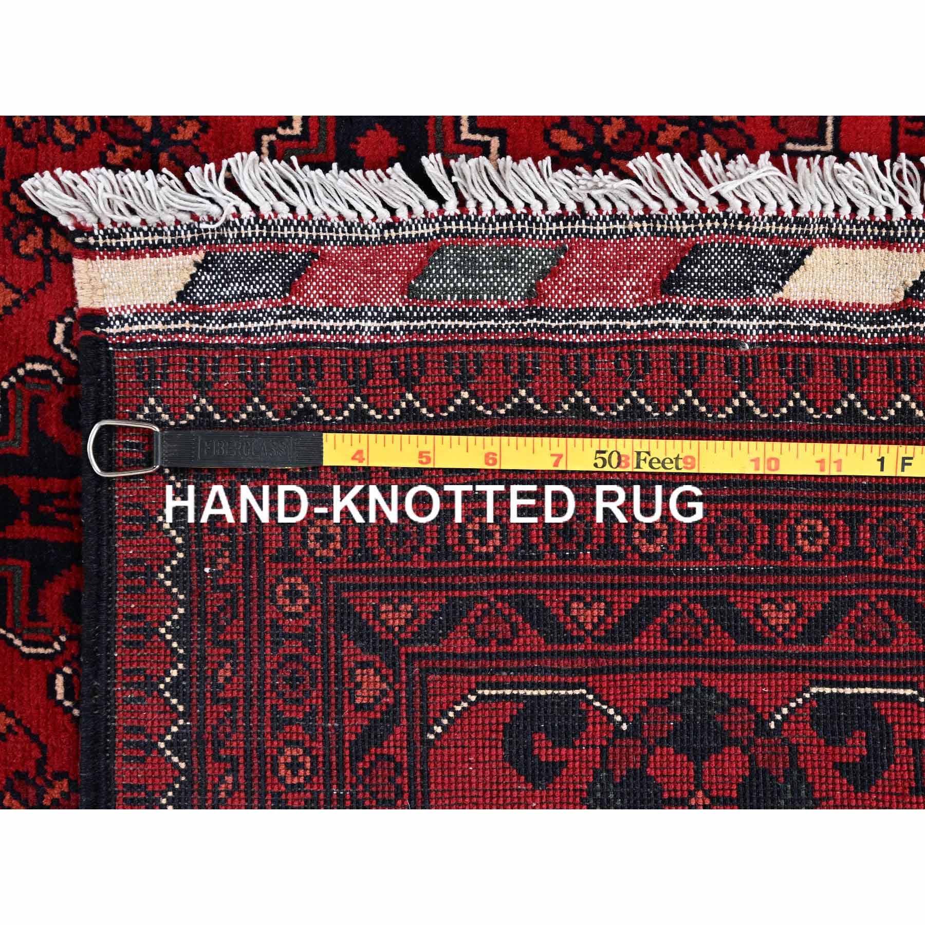 Tribal-Geometric-Hand-Knotted-Rug-12525