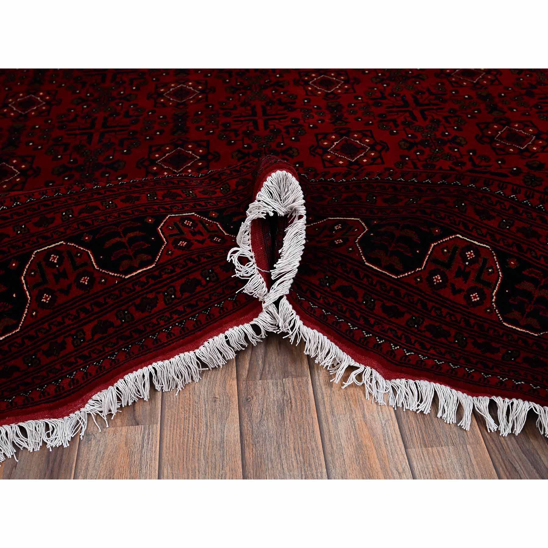 Tribal-Geometric-Hand-Knotted-Rug-12530