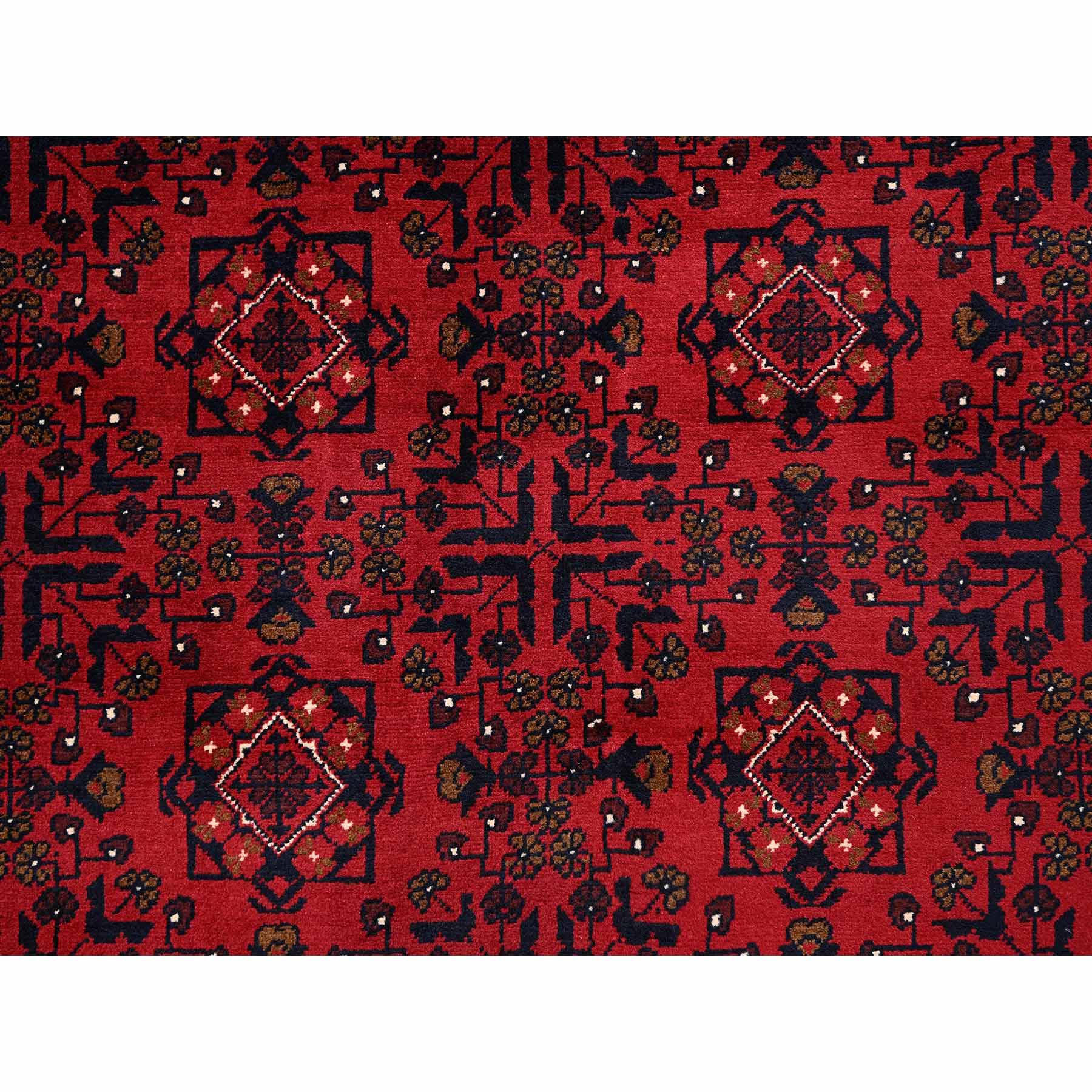 Tribal-Geometric-Hand-Knotted-Rug-12530