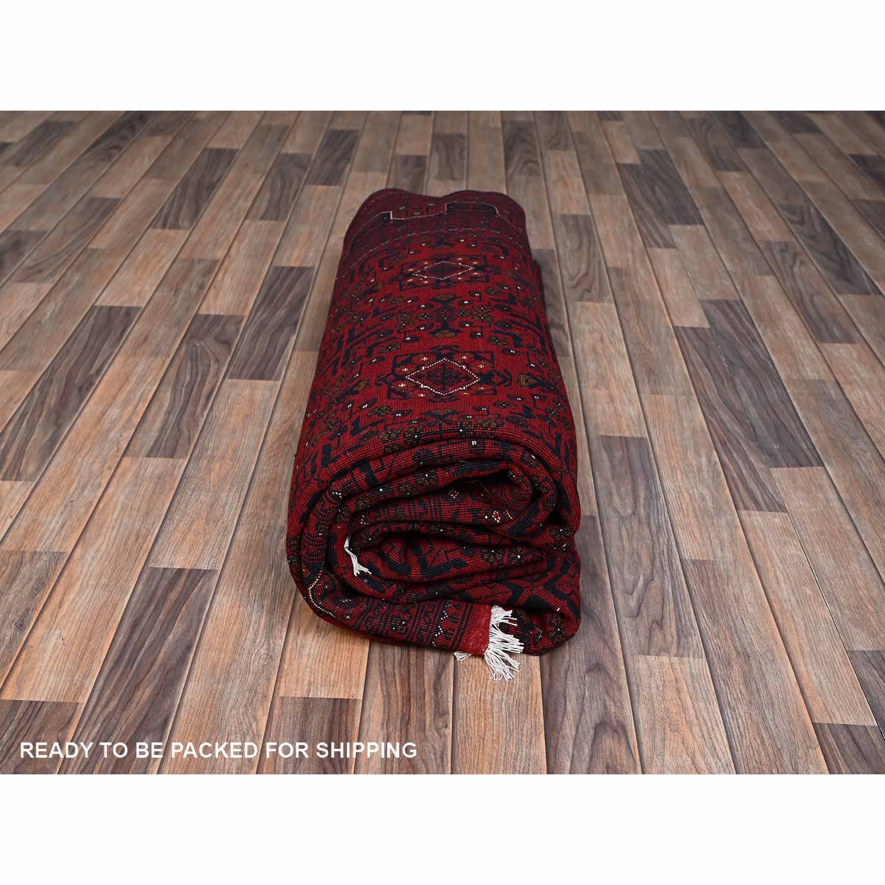Tribal-Geometric-Hand-Knotted-Rug-12530