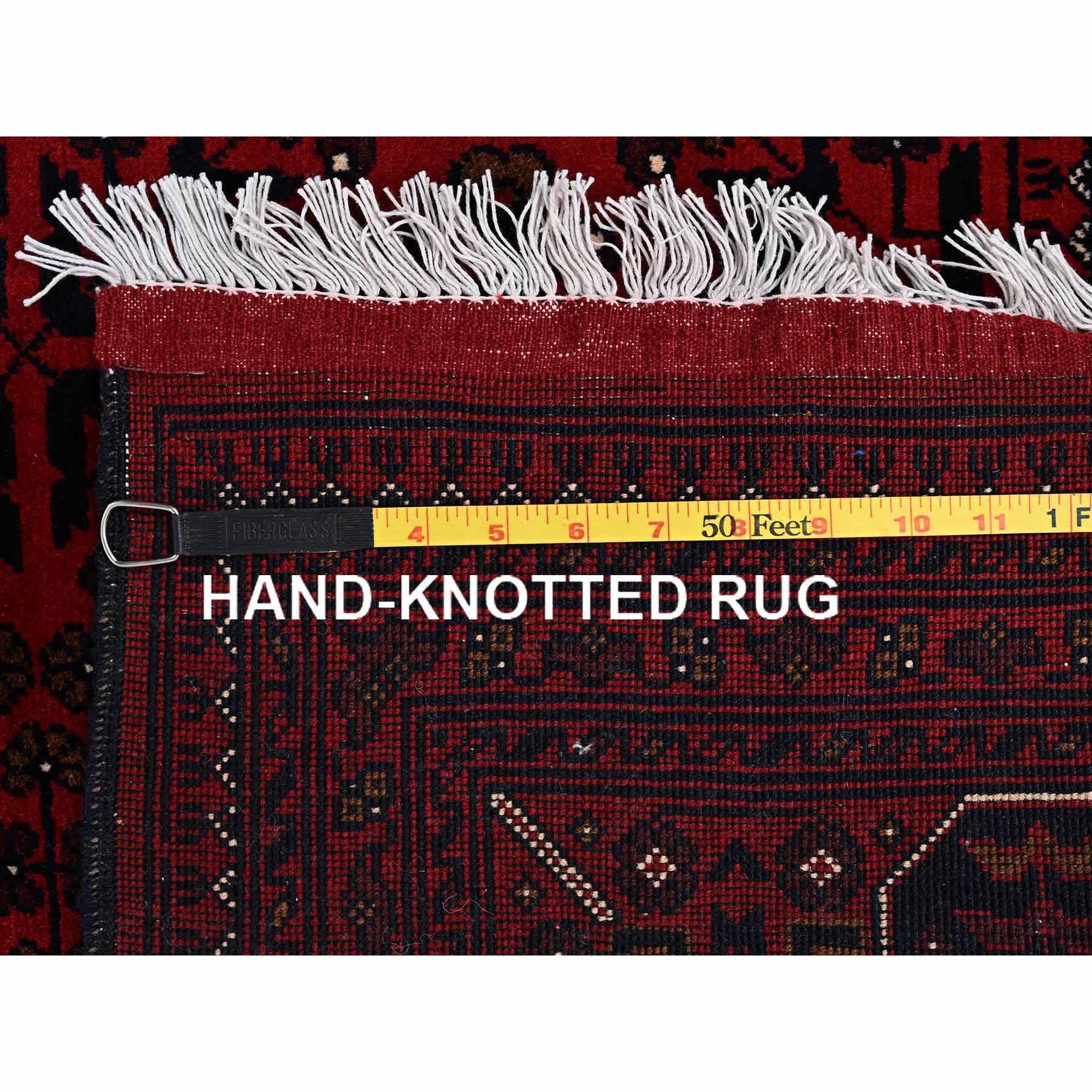 Tribal-Geometric-Hand-Knotted-Rug-12530