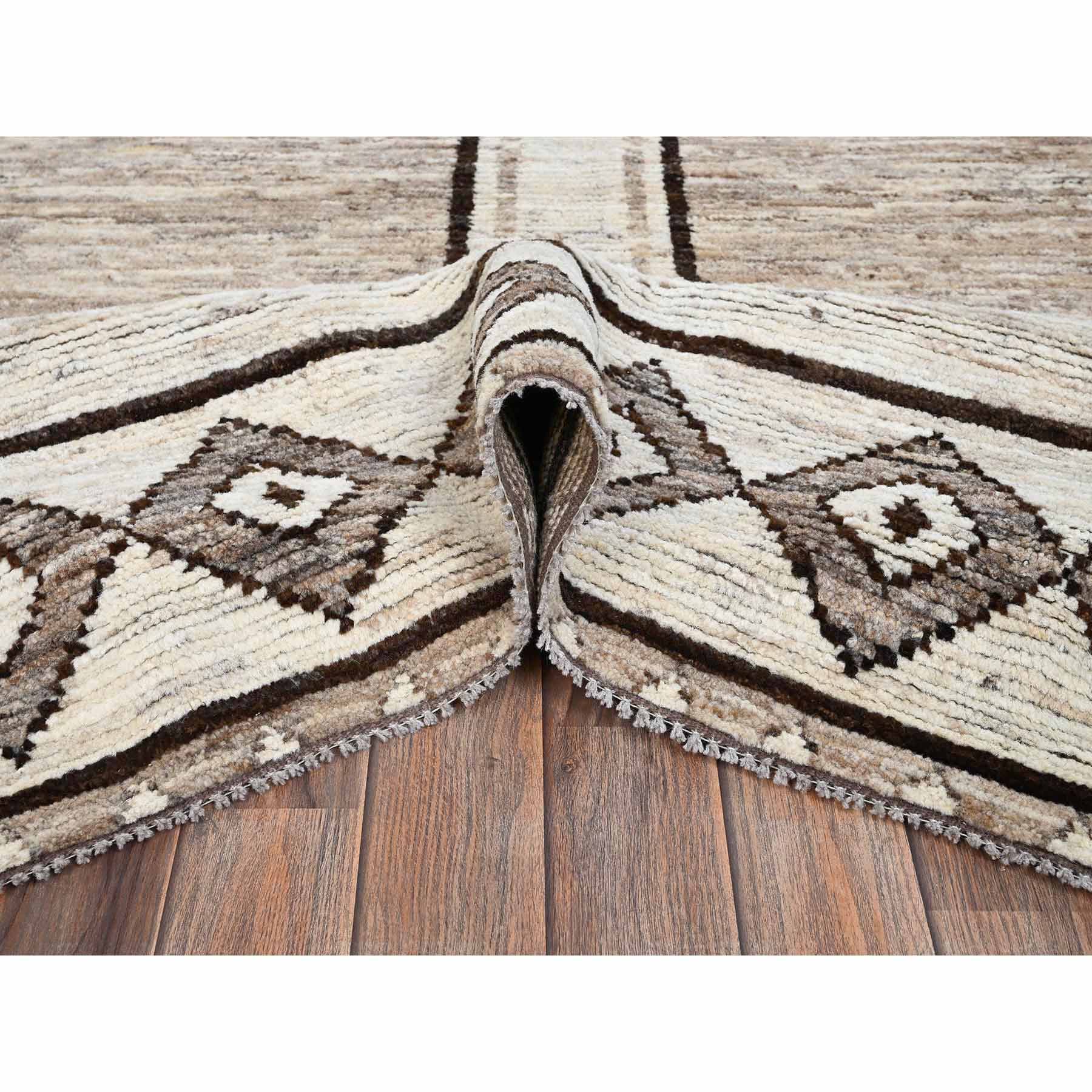 Tribal-Geometric-Hand-Knotted-Rug-12540