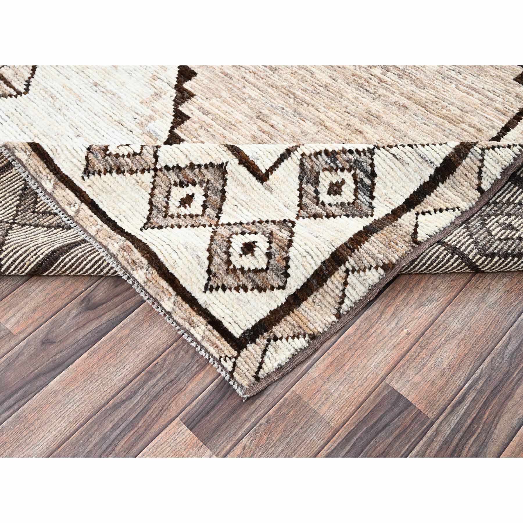 Tribal-Geometric-Hand-Knotted-Rug-12540