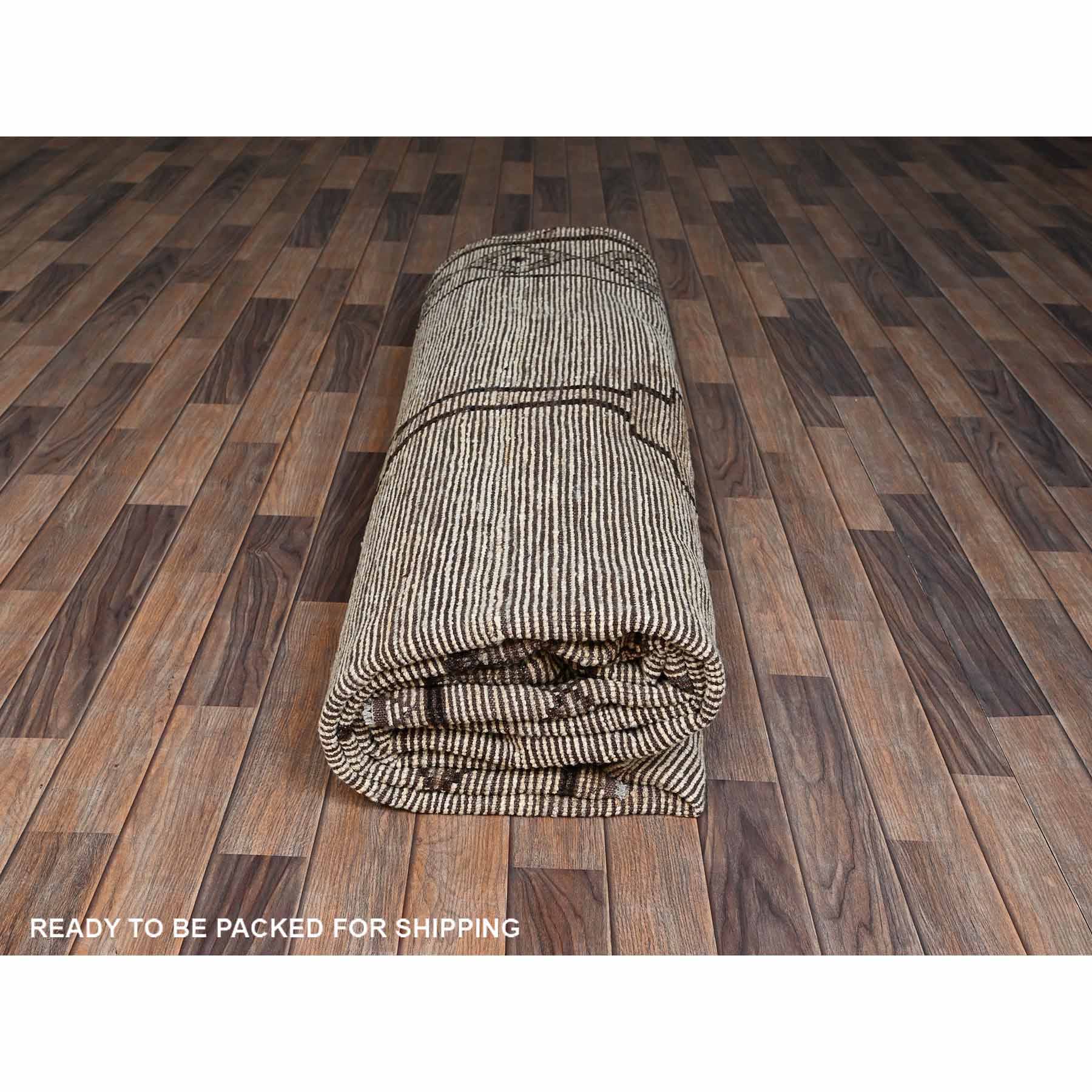 Tribal-Geometric-Hand-Knotted-Rug-12540