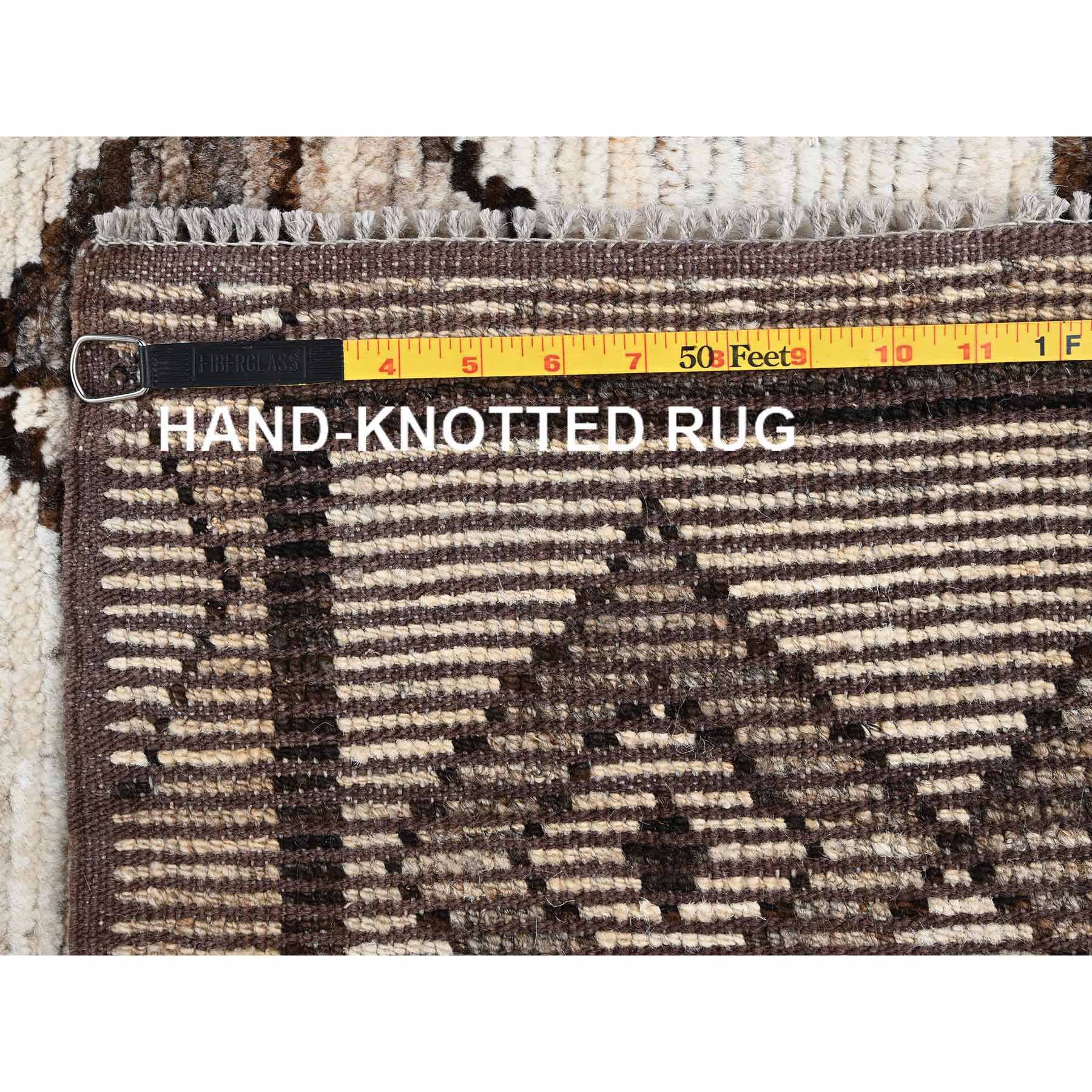 Tribal-Geometric-Hand-Knotted-Rug-12540