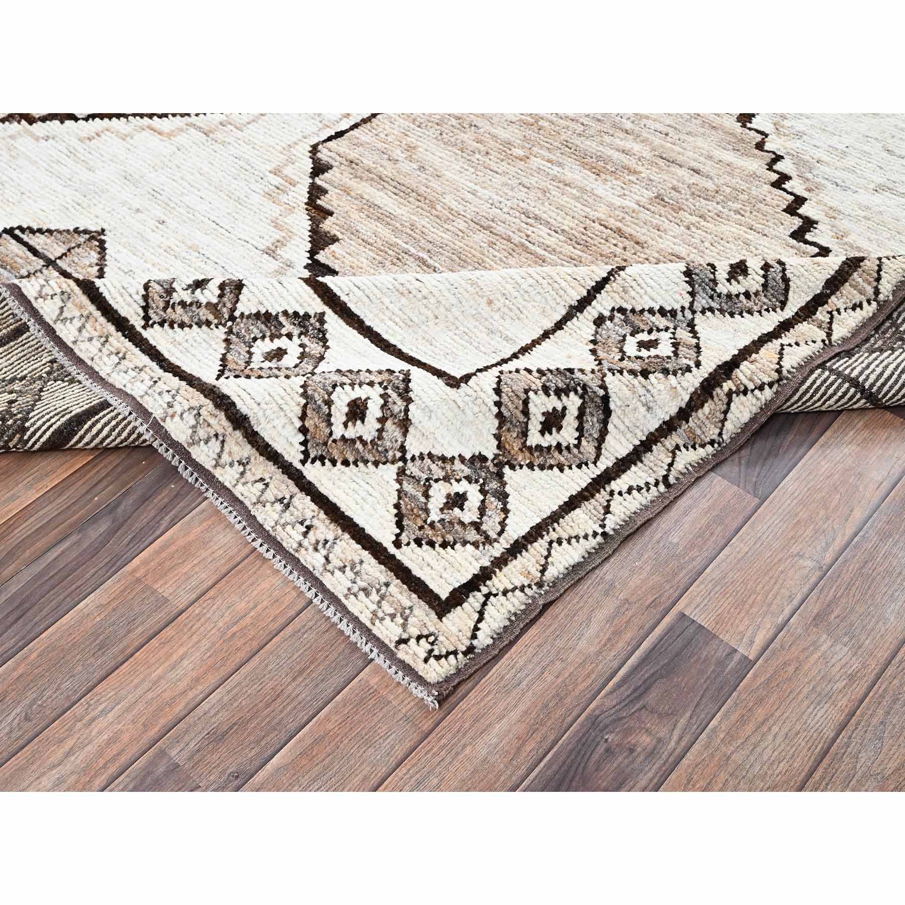 Tribal-Geometric-Hand-Knotted-Rug-12580