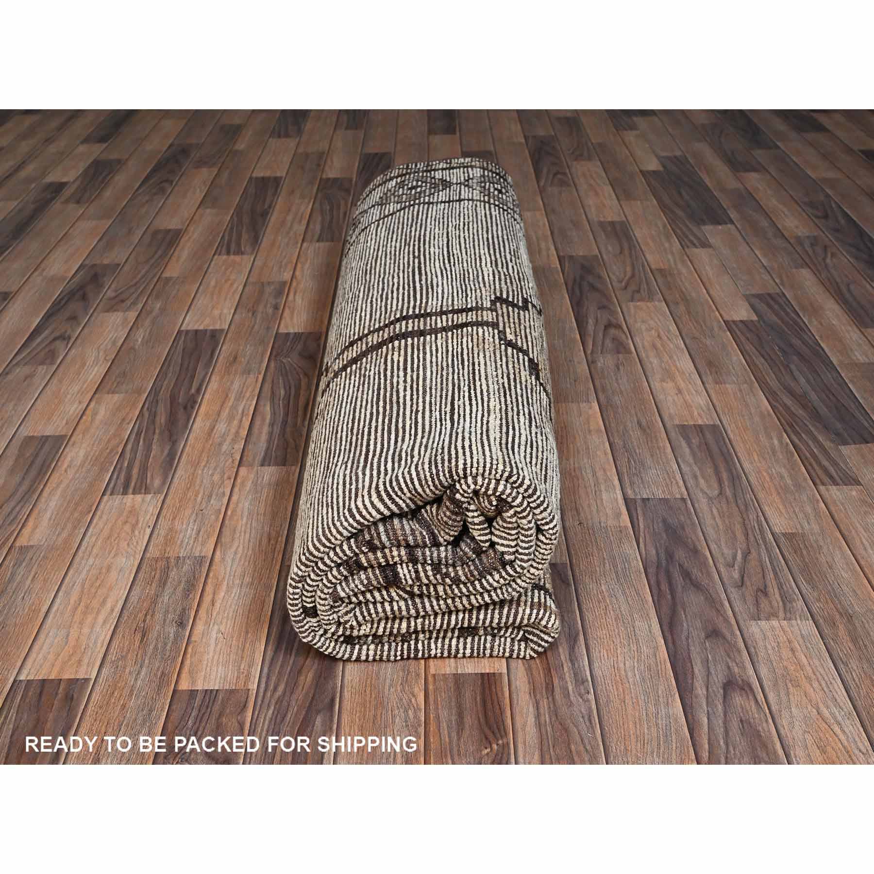 Tribal-Geometric-Hand-Knotted-Rug-12580